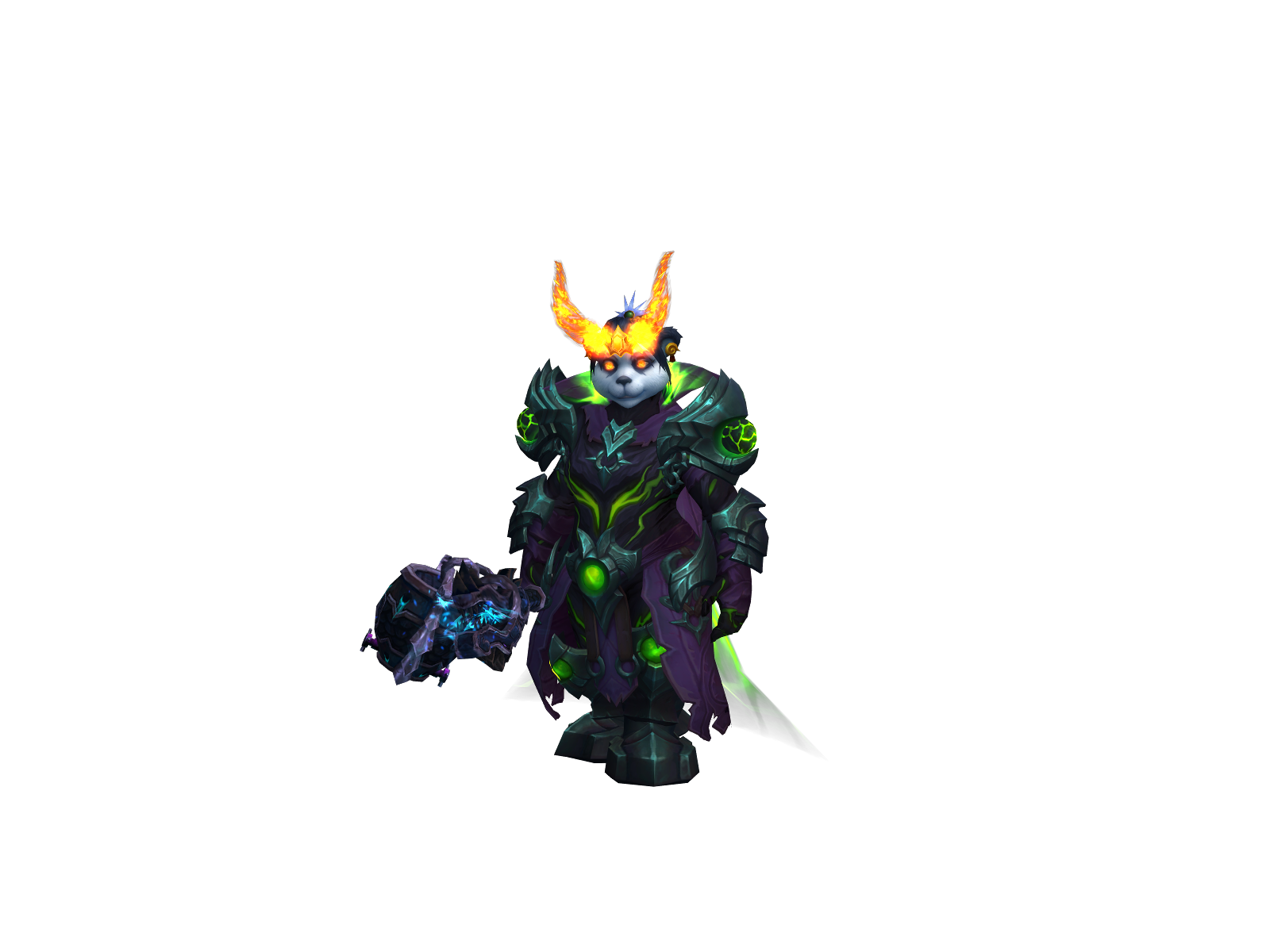 Шельманка 3D character render