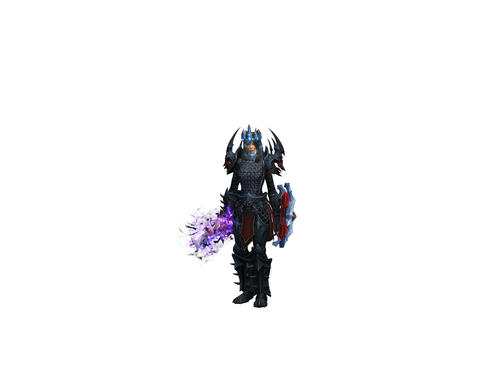 Святстраж 3D character render