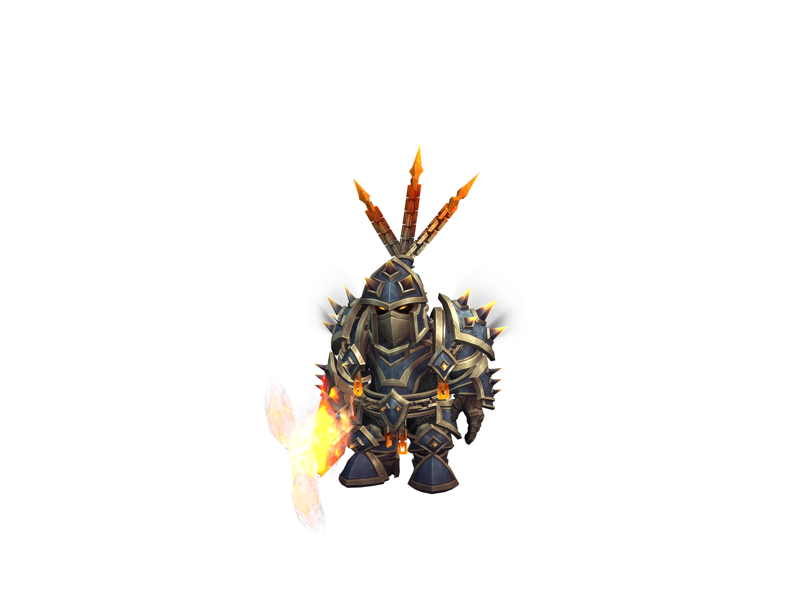 Кровьпотекла 3D character render