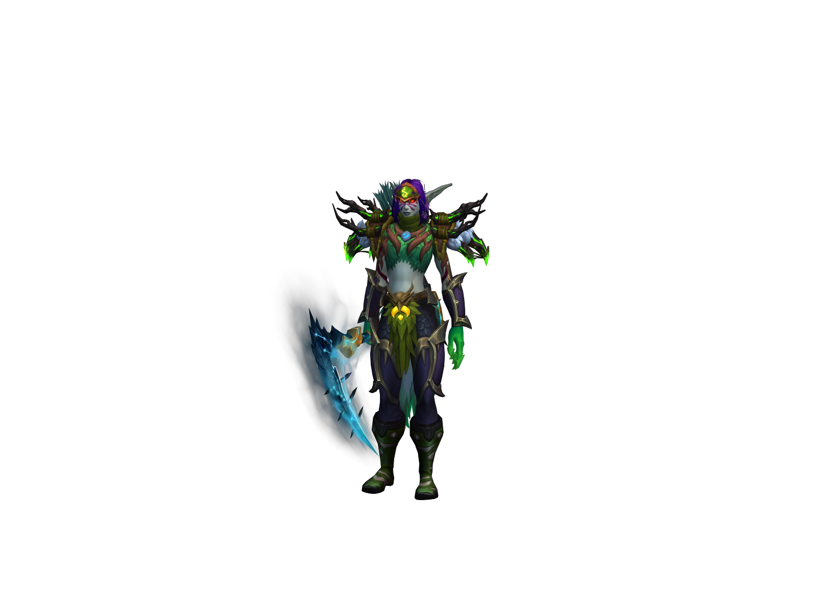 Шлепалюдка 3D character render