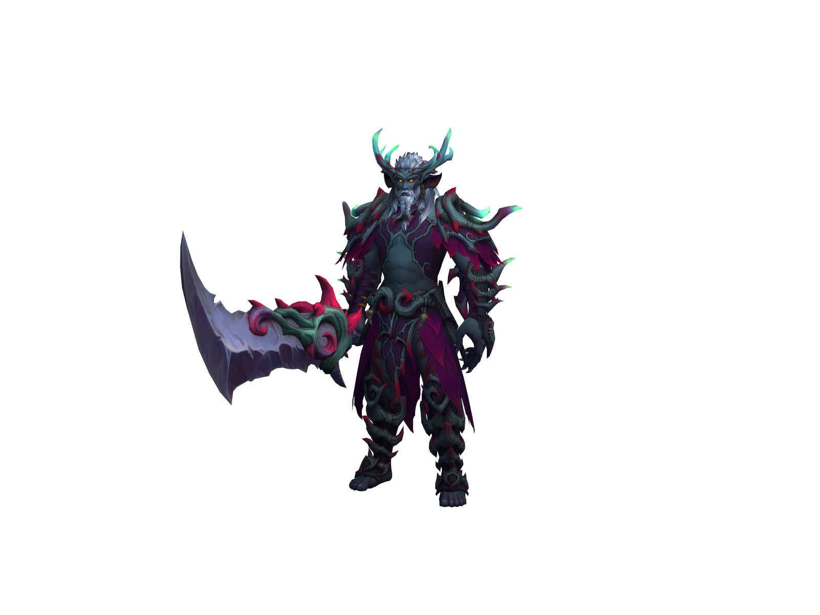 Урат 3D character render