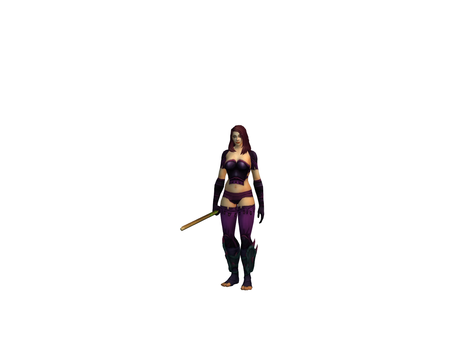 Монтпилиер 3D character render