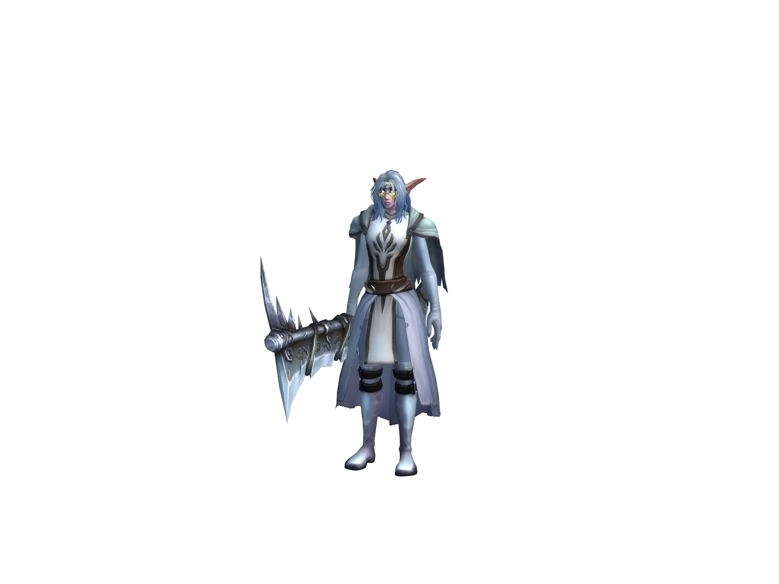 Ультраафина 3D character render