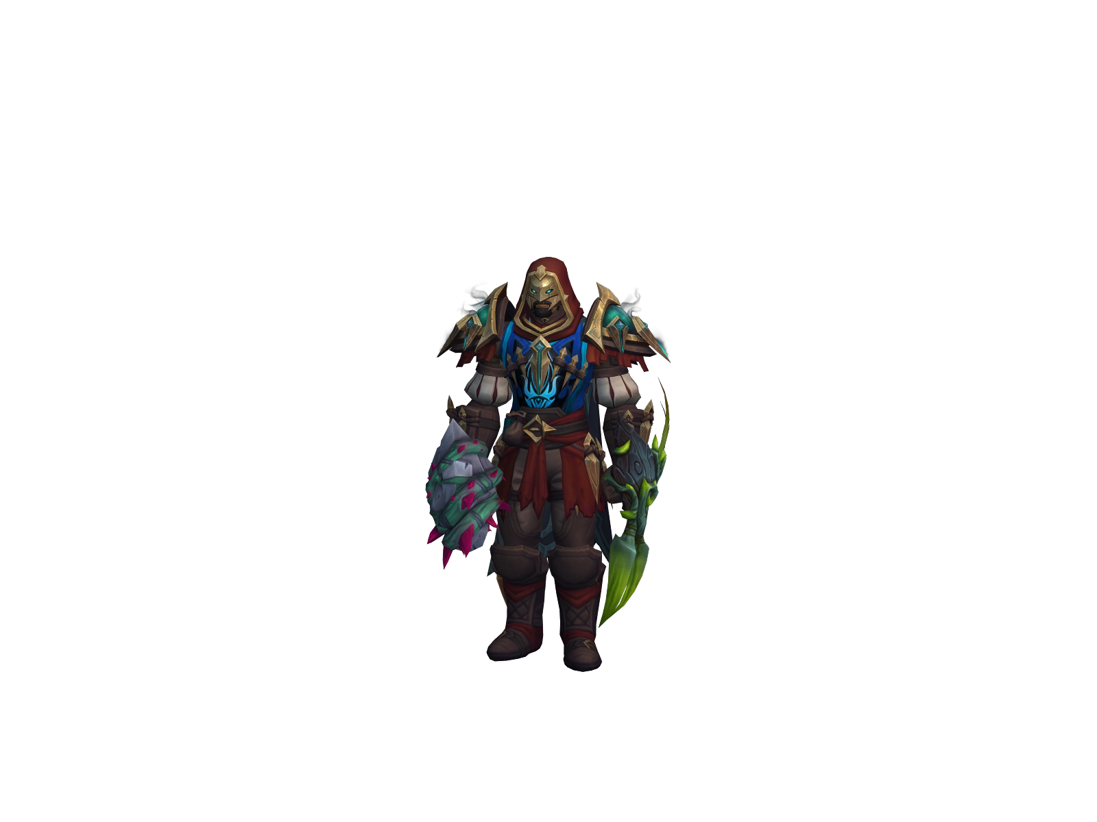 Чинарр 3D character render