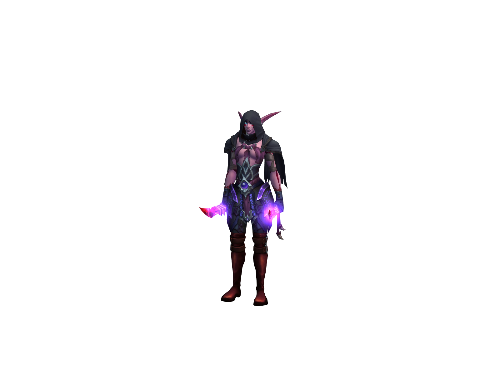 Ускот 3D character render