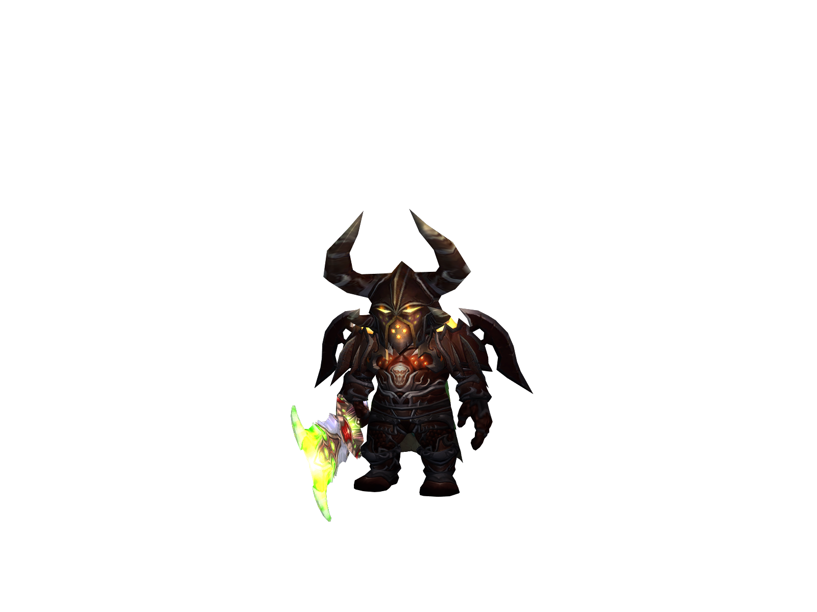 Раваге 3D character render