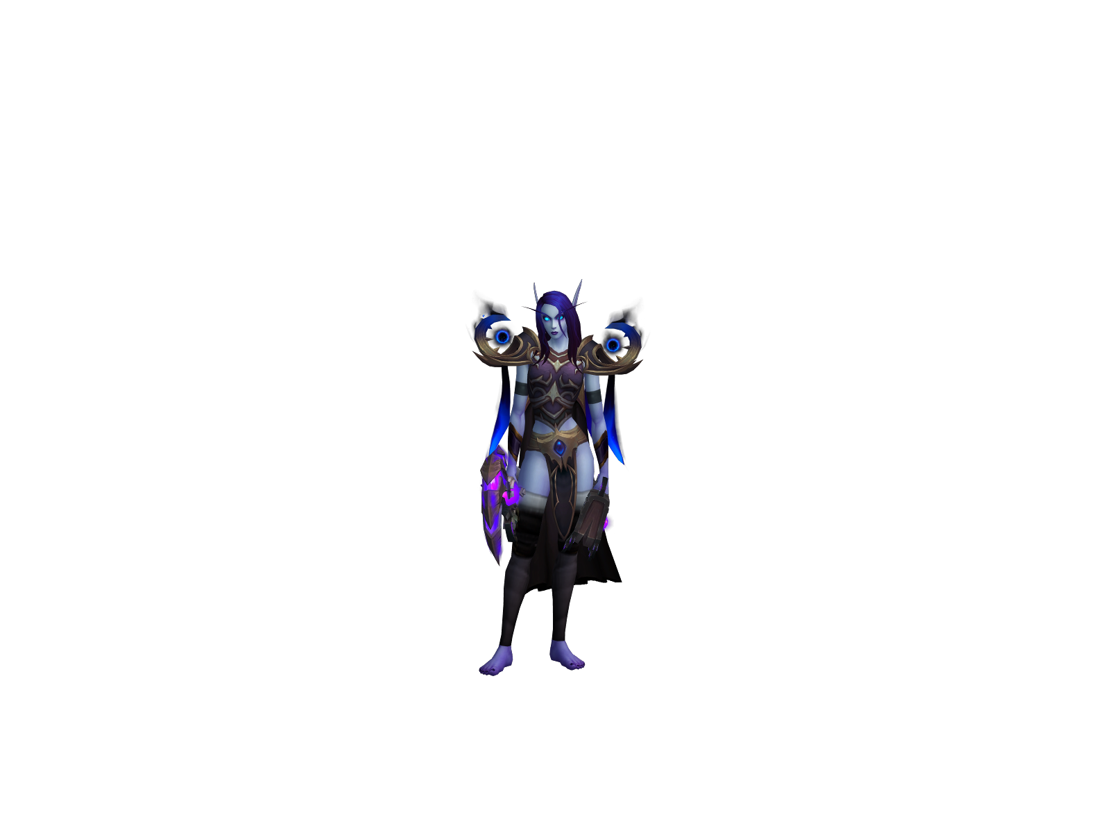 Заратох 3D character render