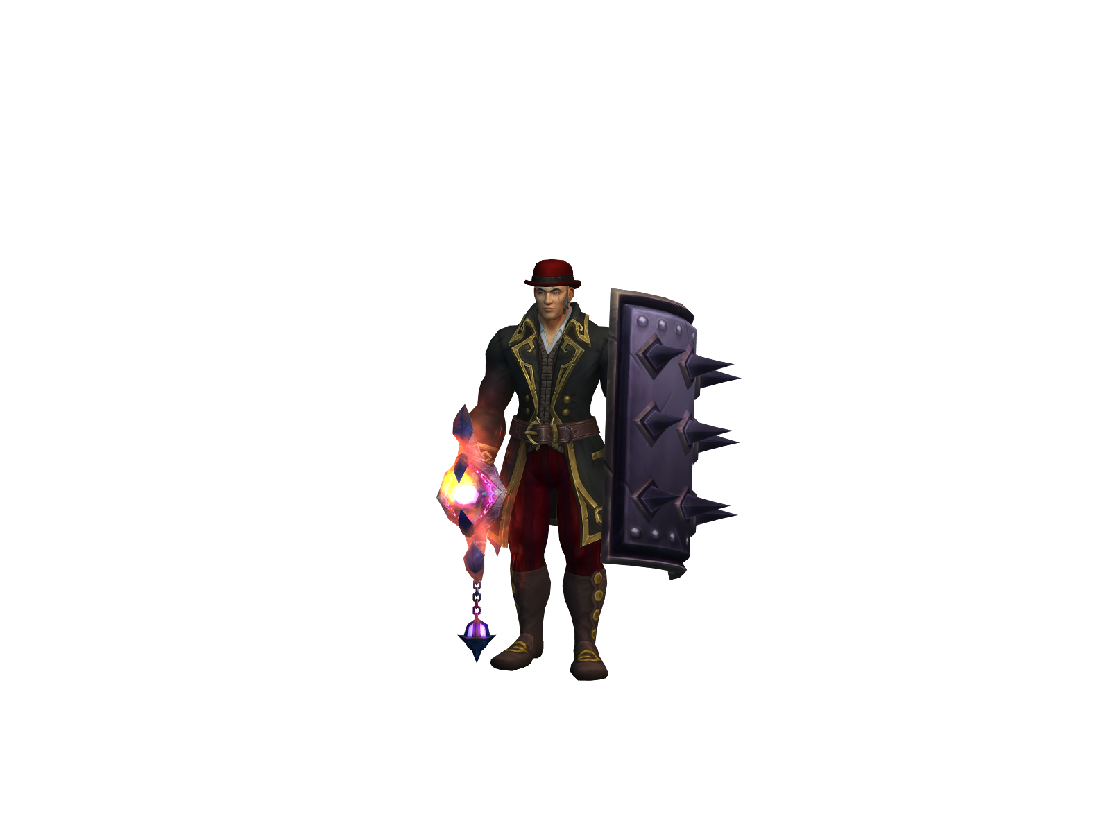 Положенецх 3D character render
