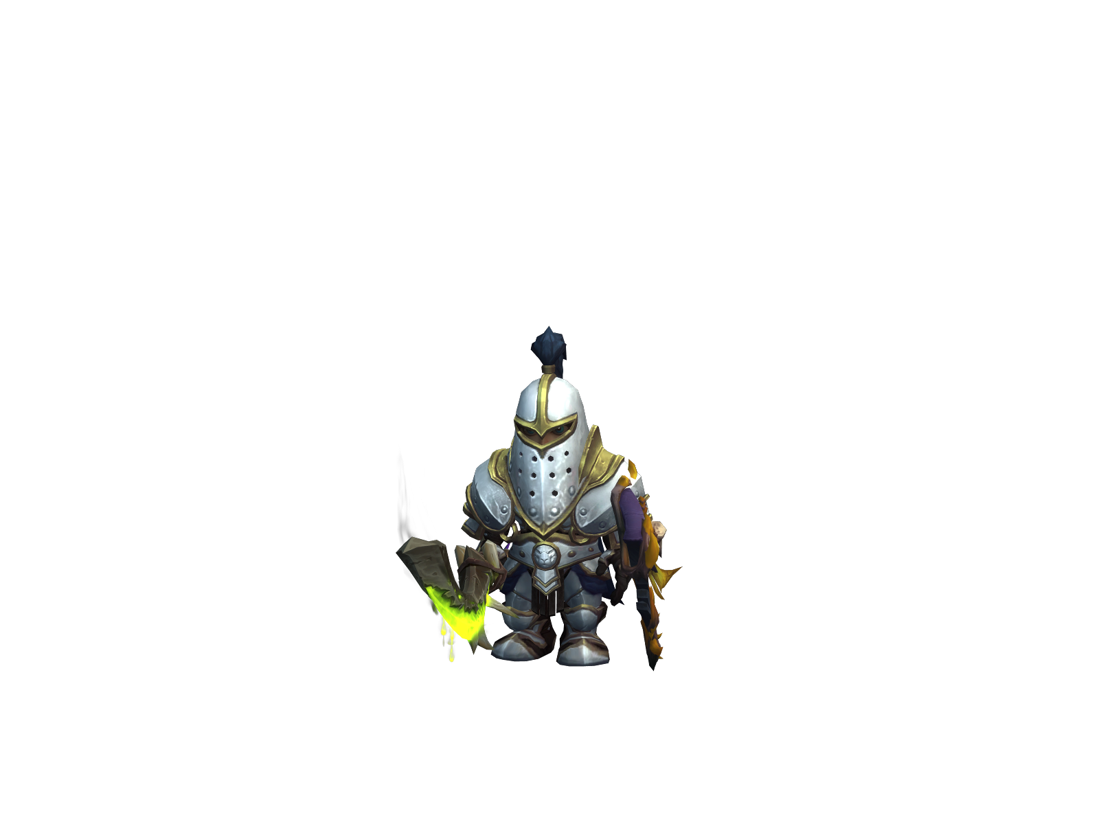 Закалочка 3D character render