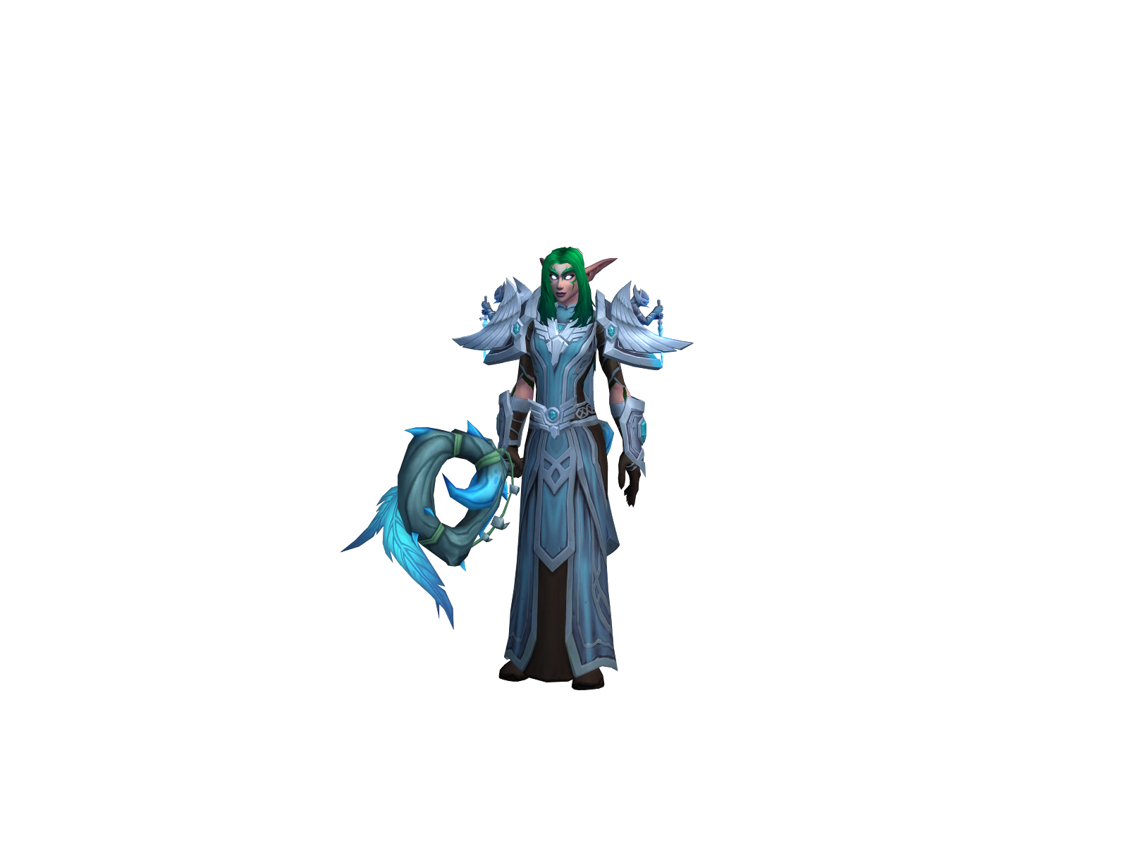 Эклайз 3D character render