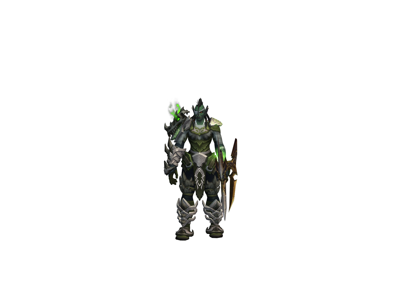 Заадира 3D character render