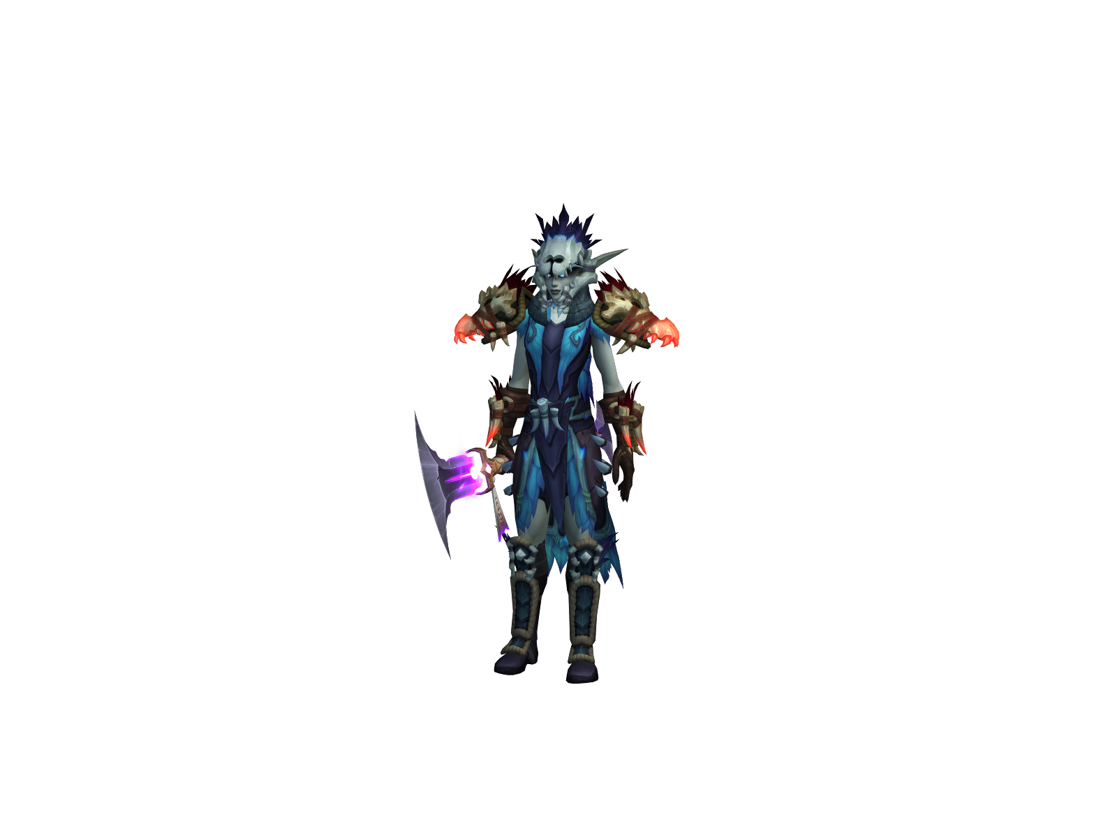 Шеландрисса 3D character render