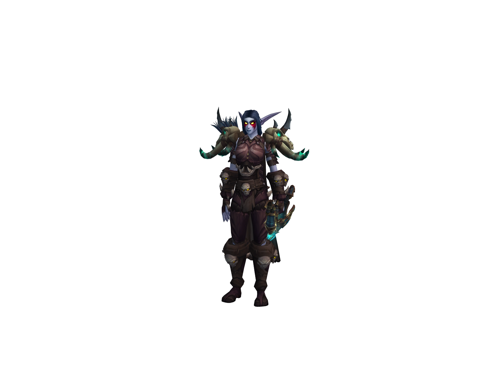 Аквилана 3D character render
