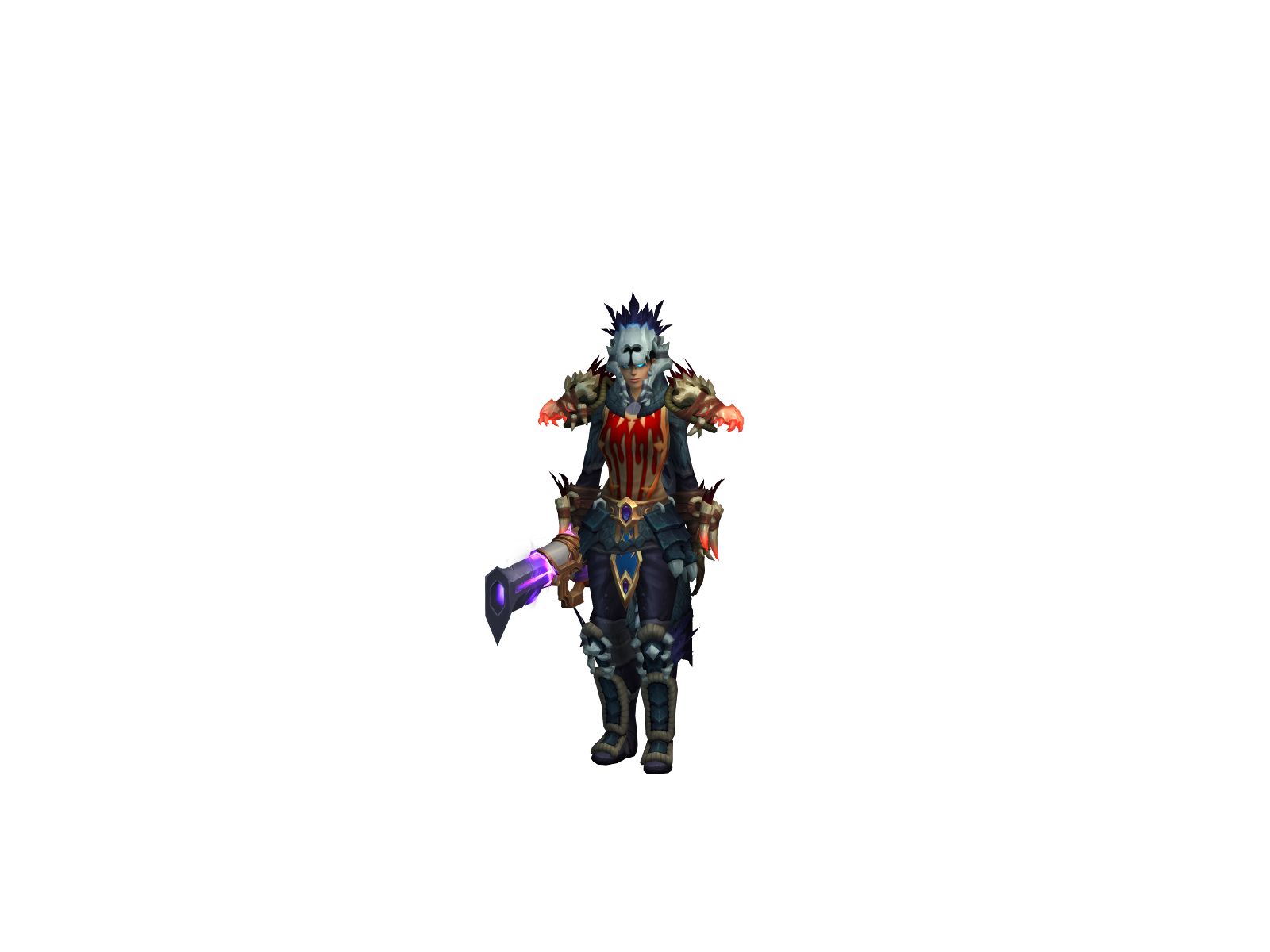 Няшуличка 3D character render