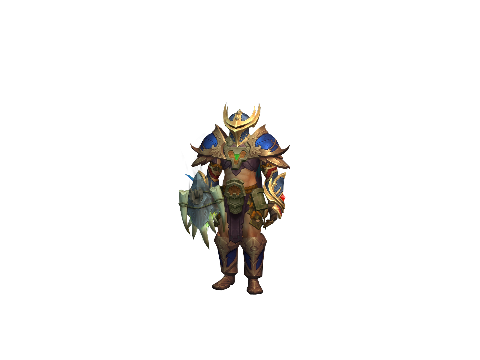 Воднихтрусах 3D character render