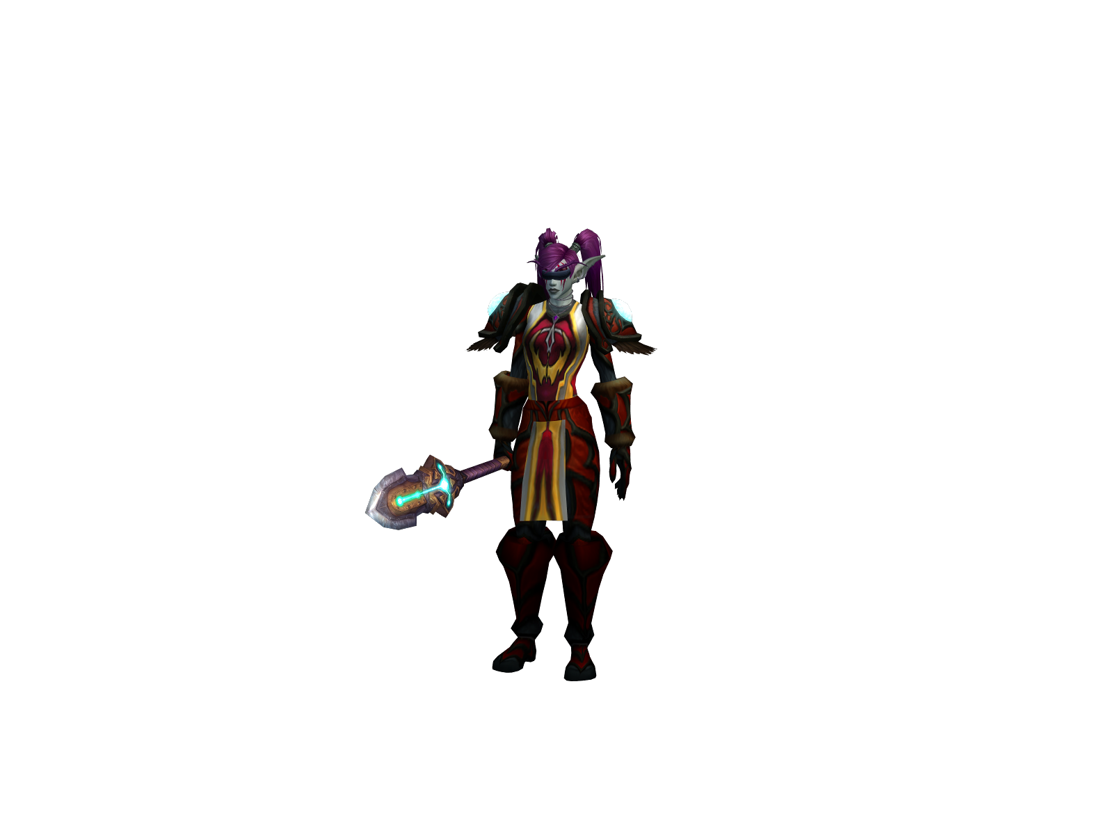Данафф 3D character render
