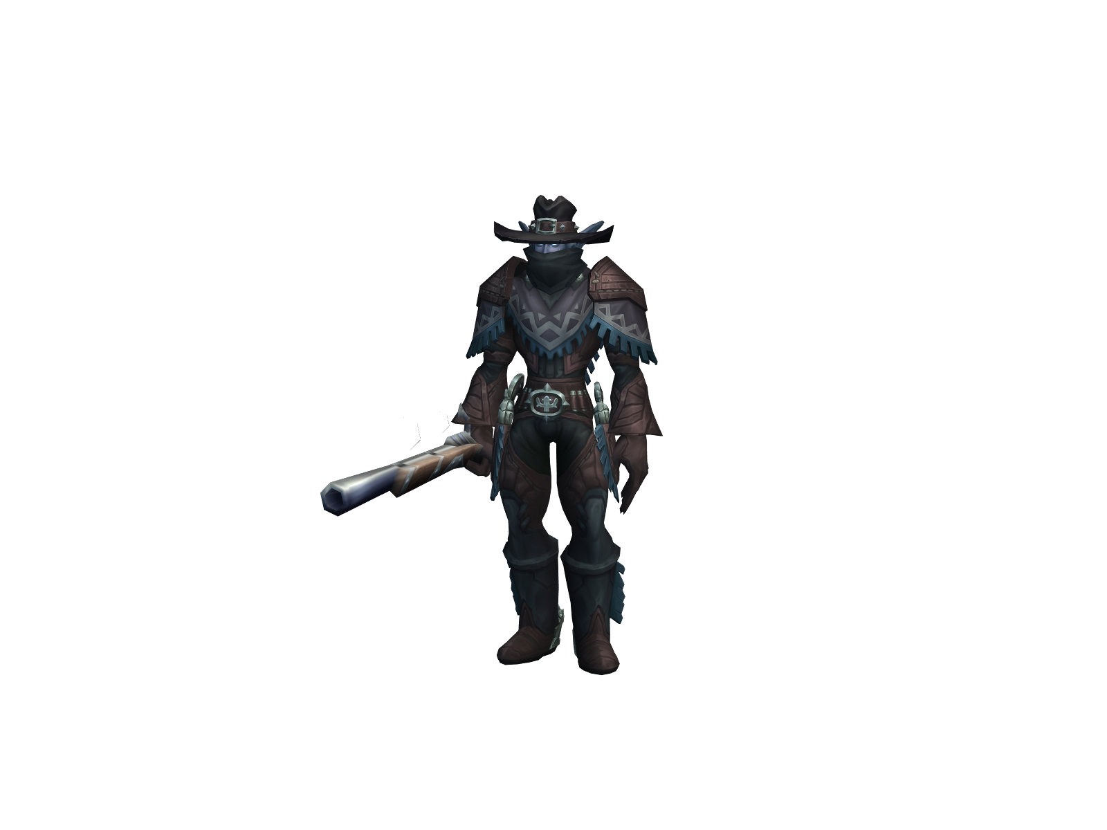 Целюсь 3D character render