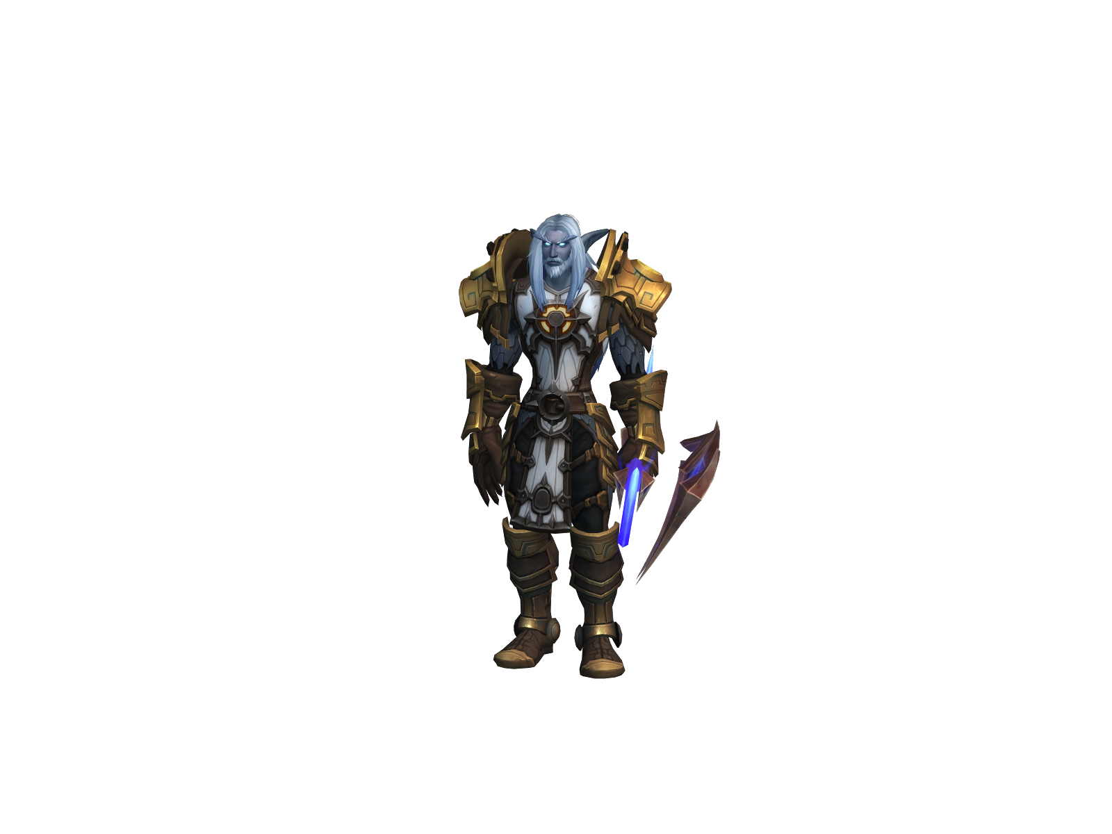 Иллуран 3D character render