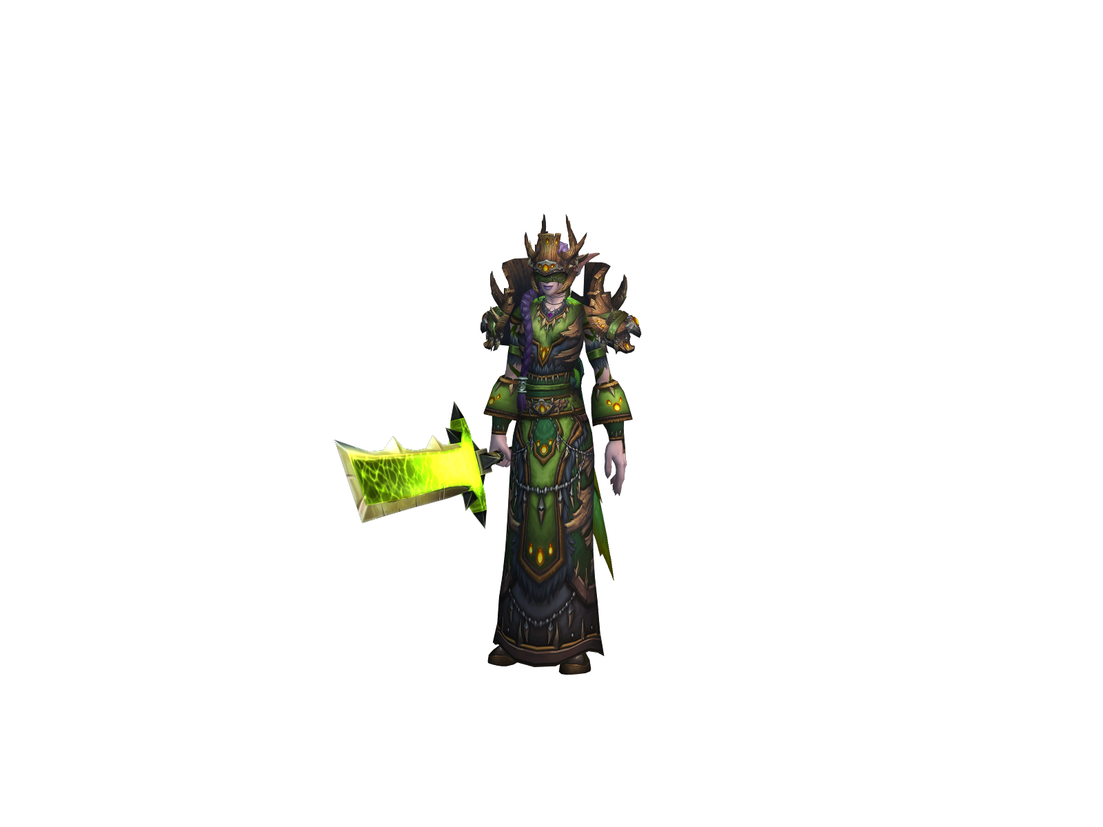 Ямальса 3D character render
