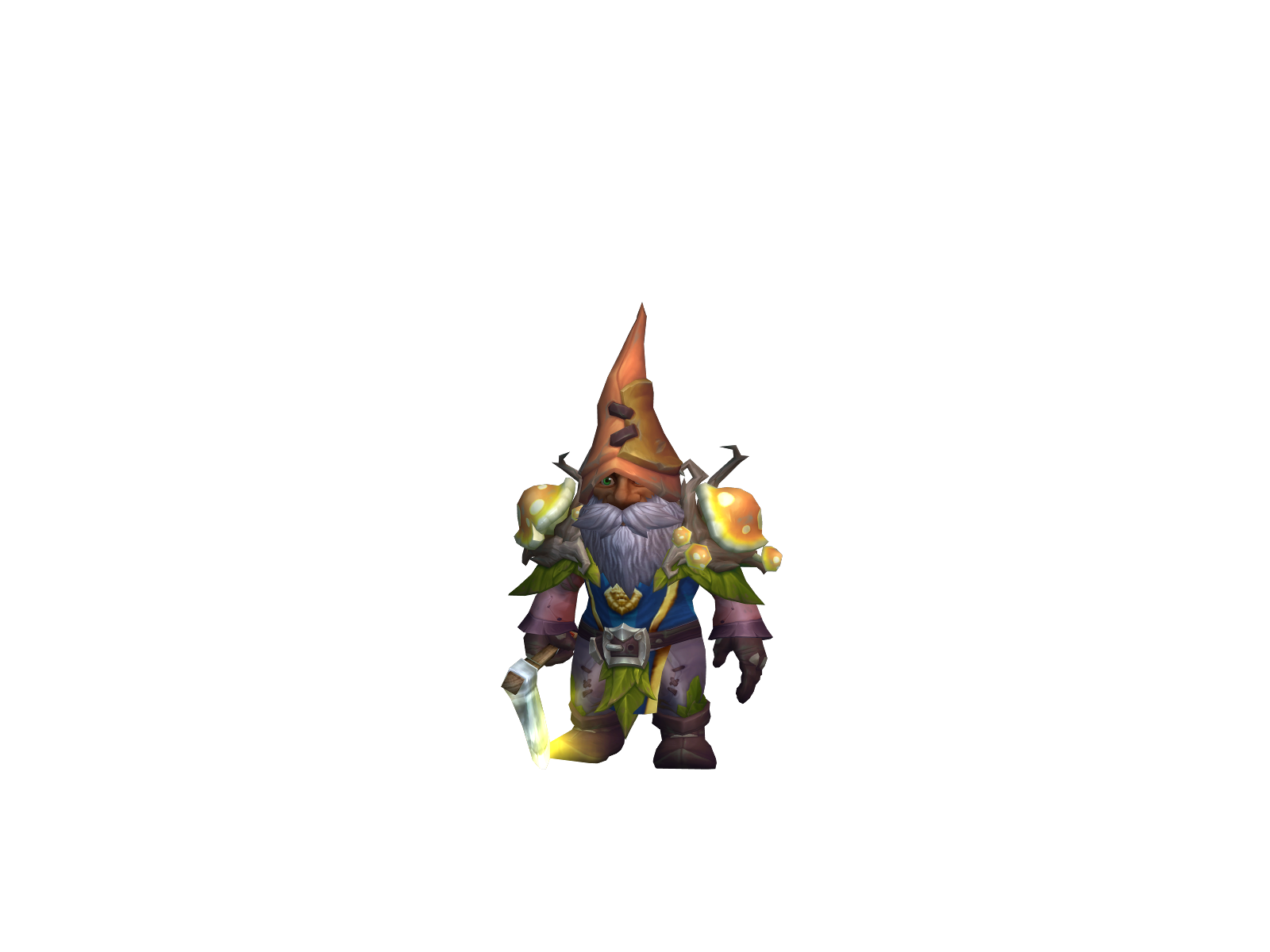 Шатомир 3D character render