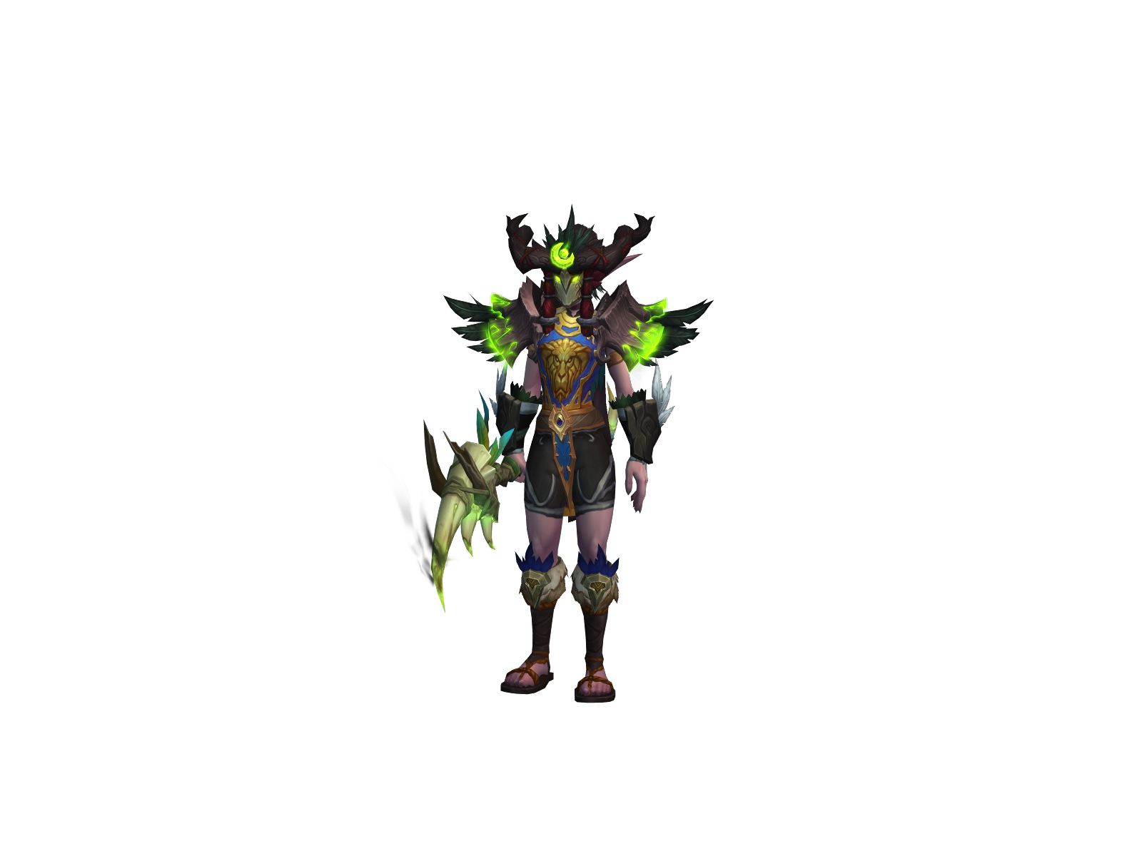Симбамлг 3D character render