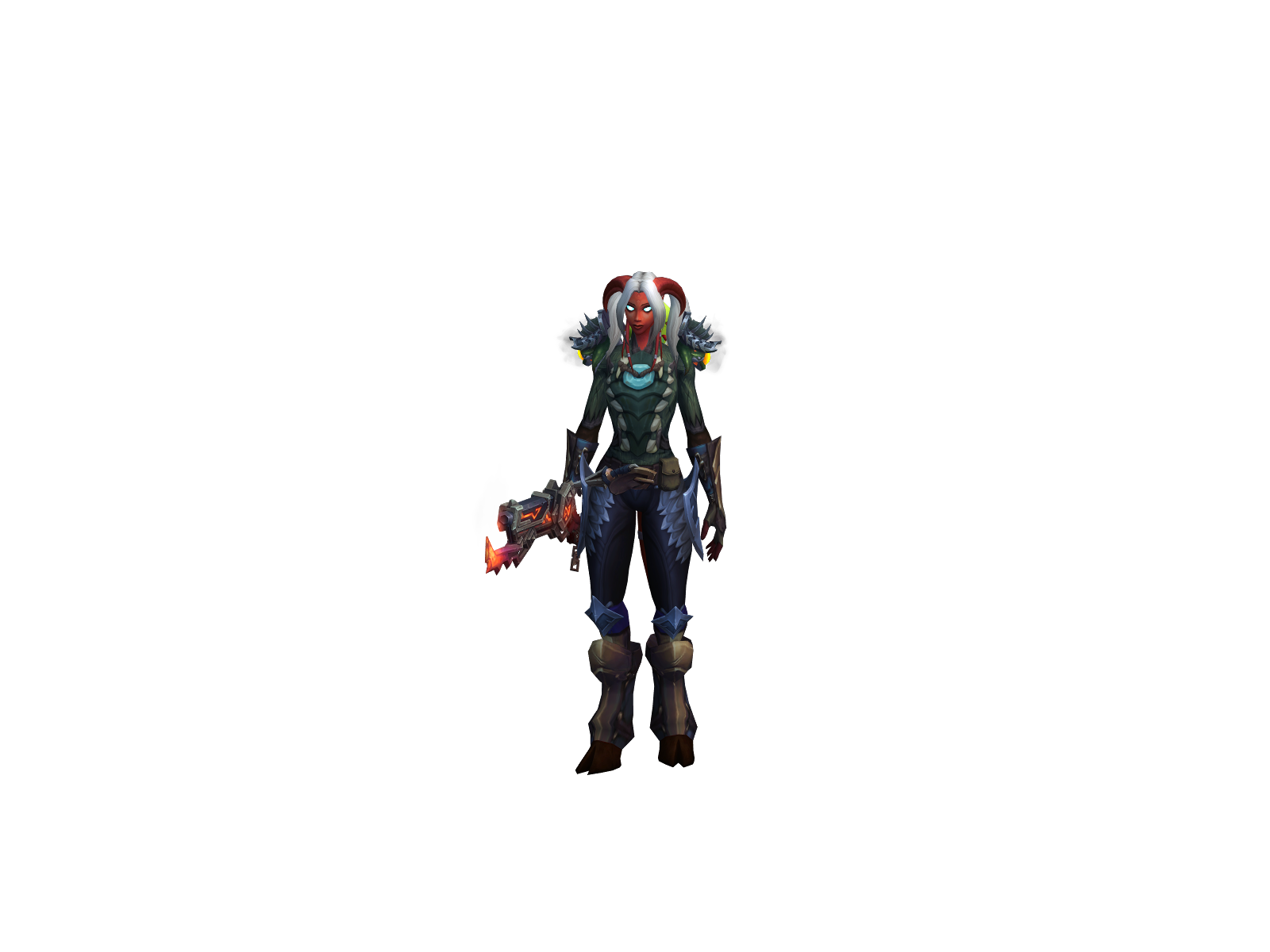Гарн 3D character render