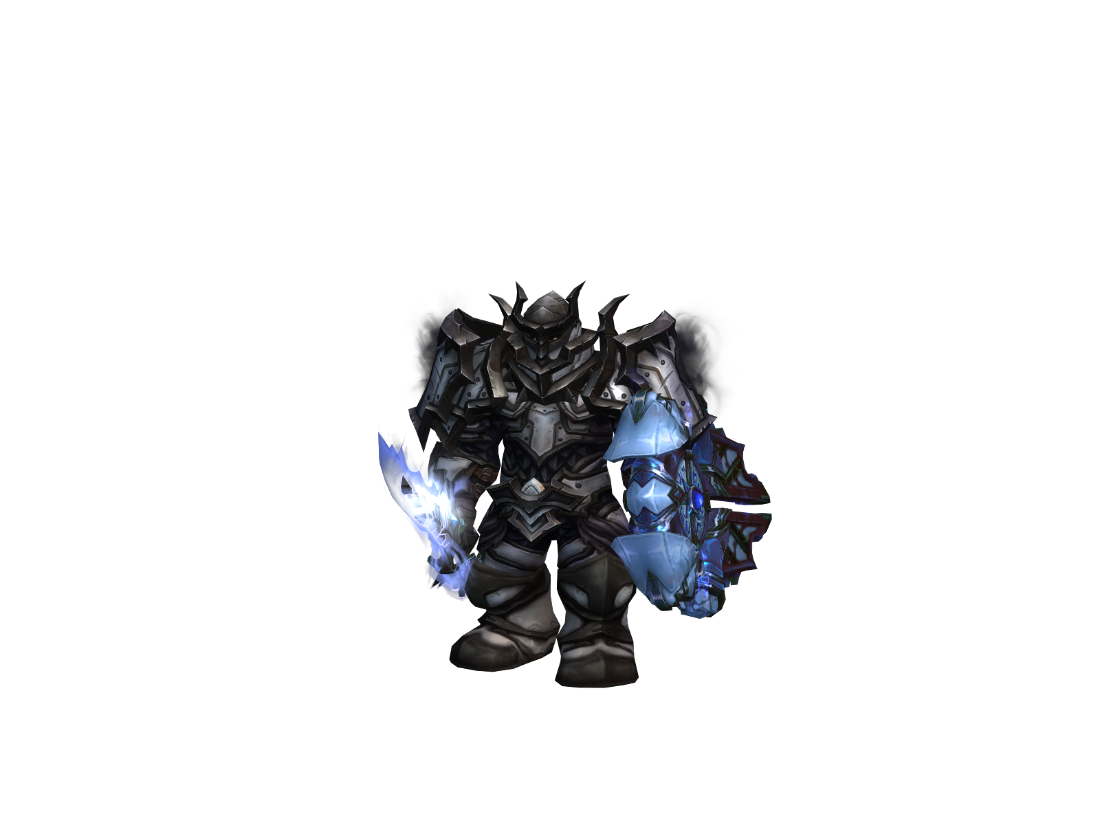 Темныйпал 3D character render