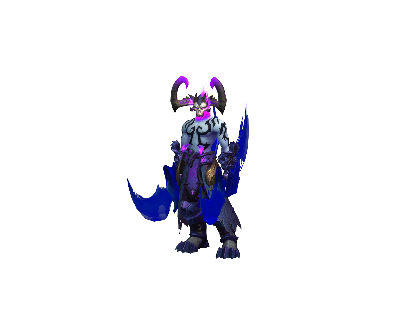 Ксалотас 3D character render