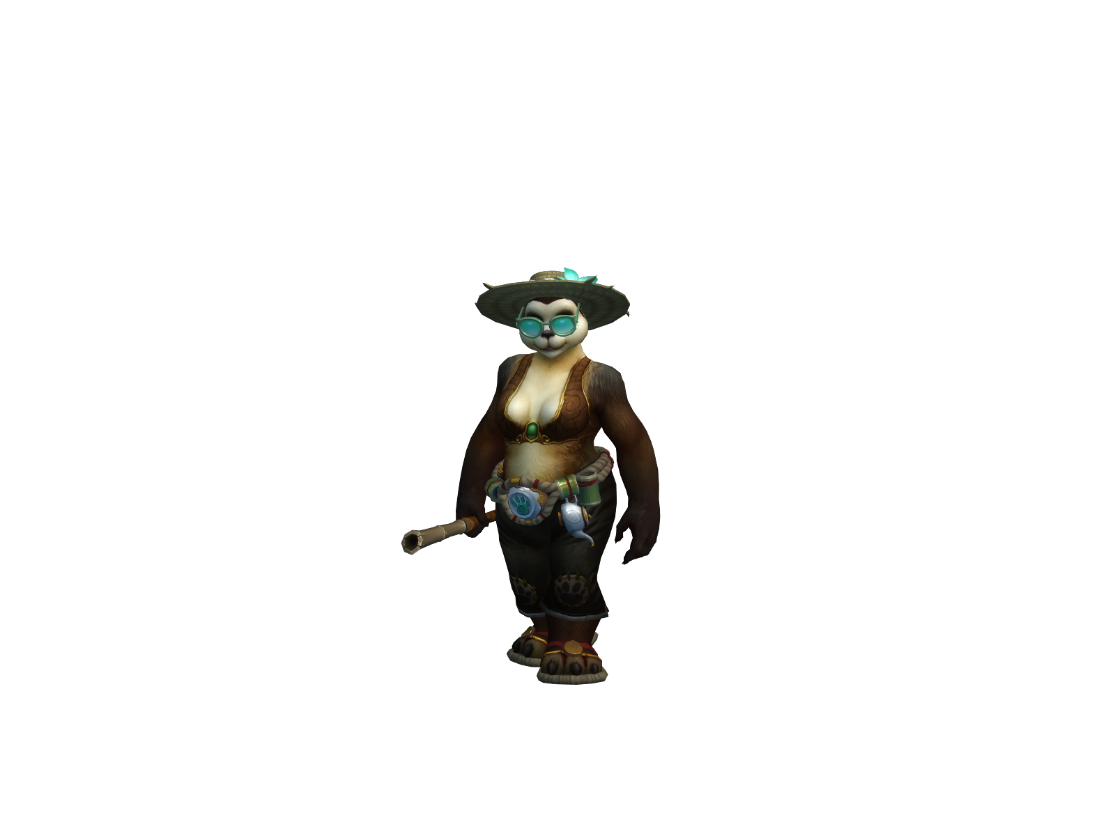Ловипризрака 3D character render