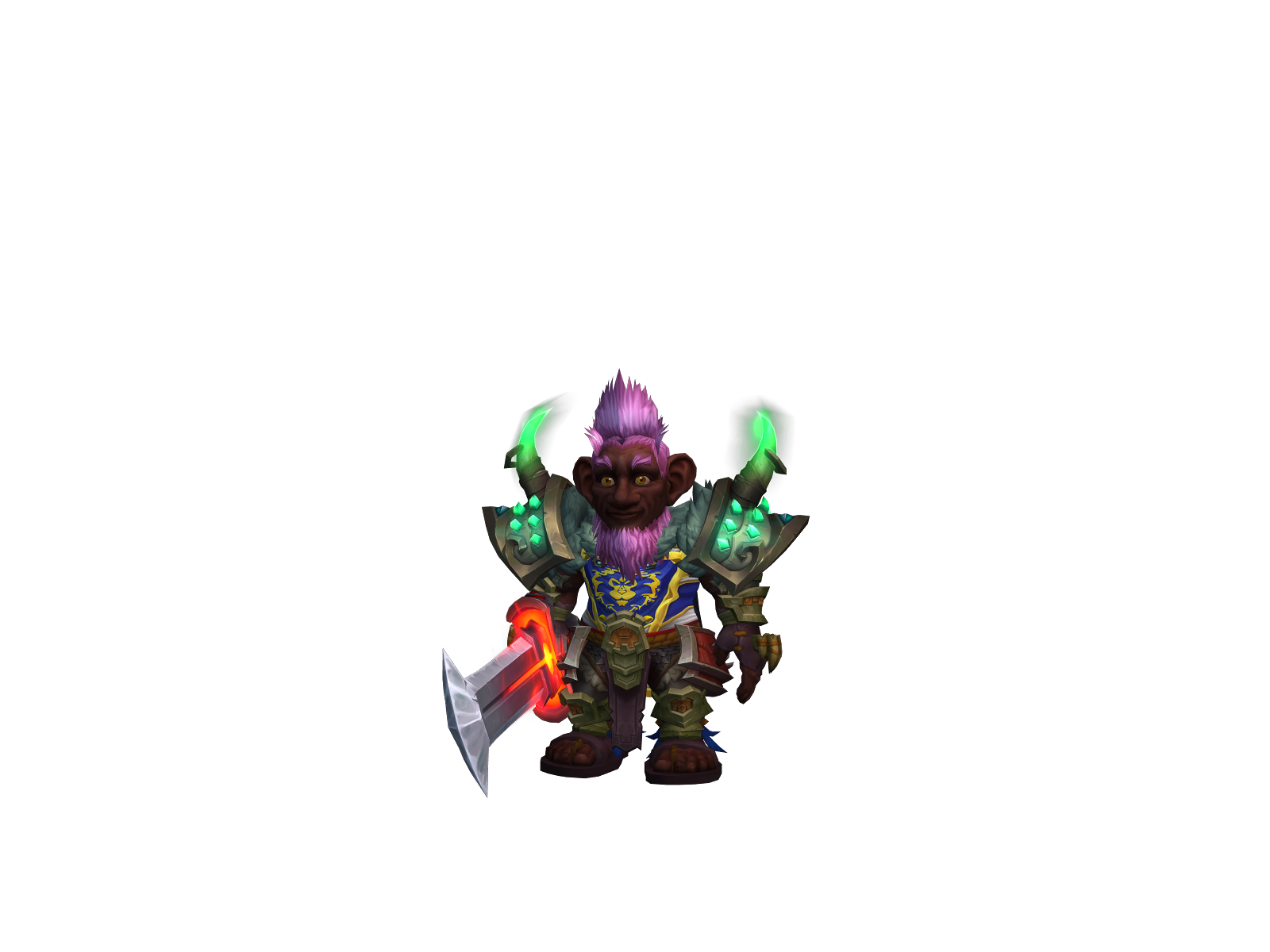 Димачарж 3D character render