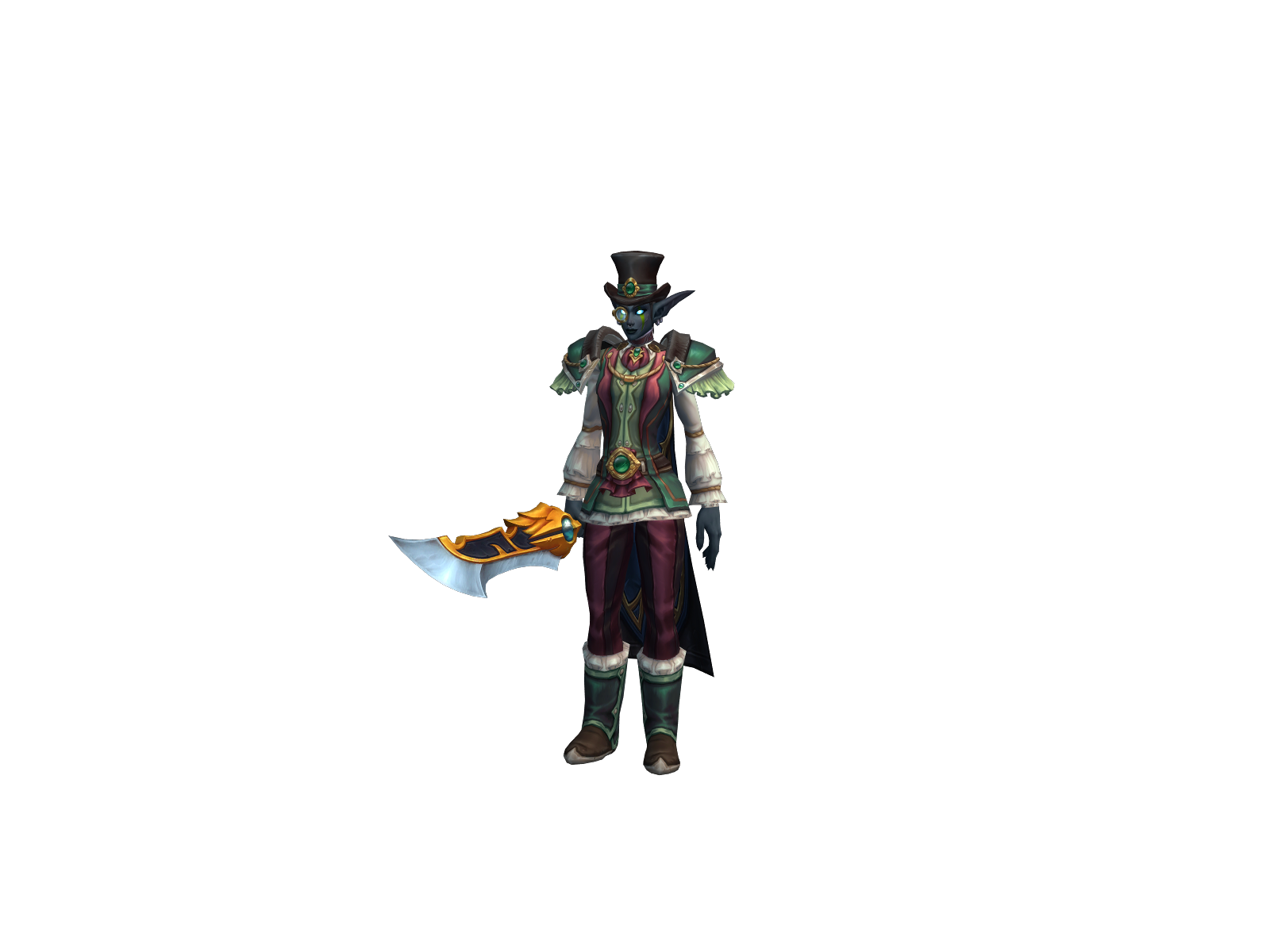 стеллси 3D character render