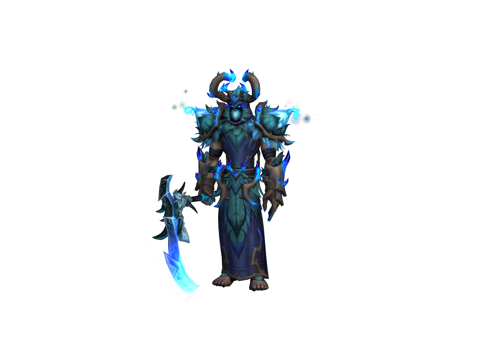 Мйша 3D character render
