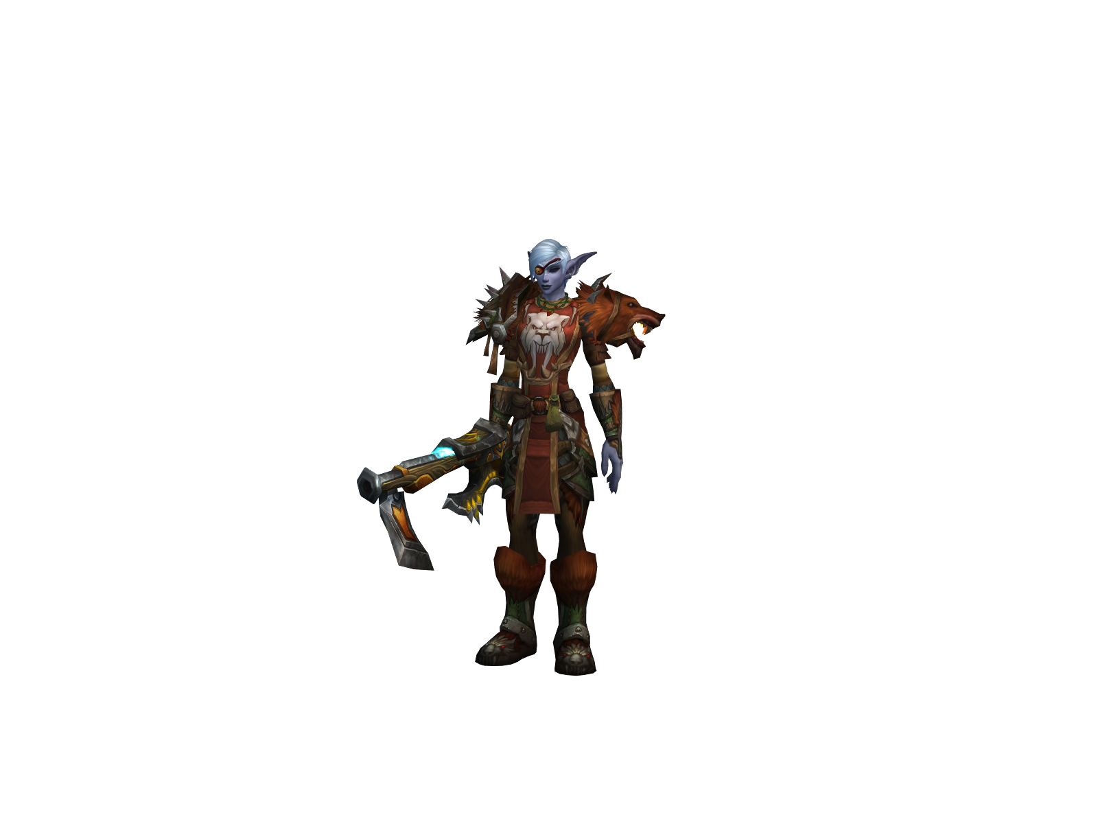 Ультаняш 3D character render