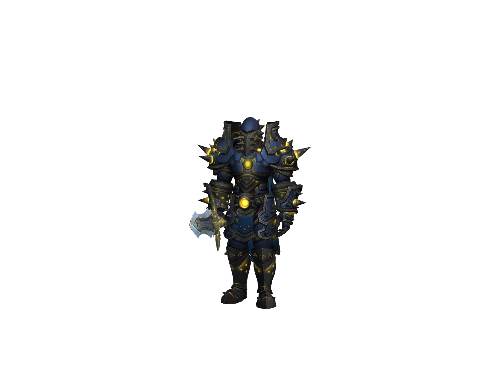 Пролом 3D character render