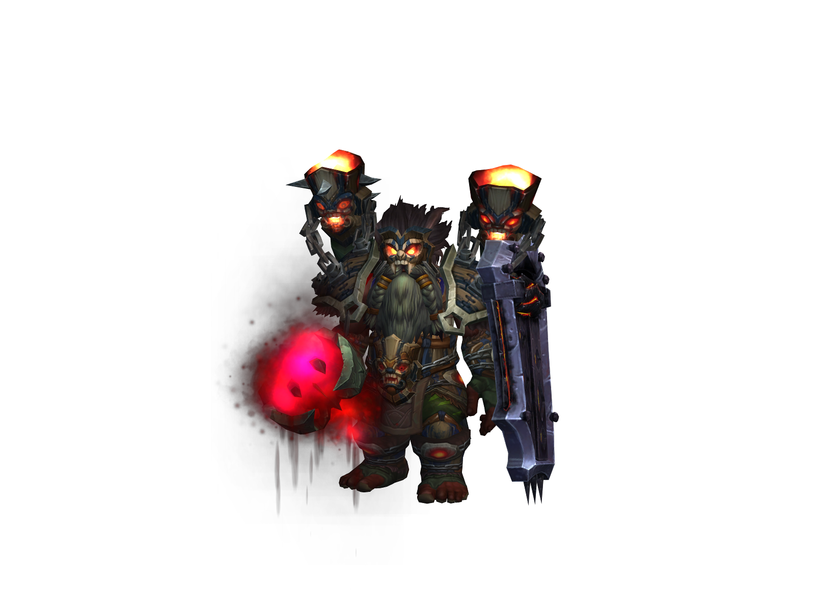 Раррн 3D character render