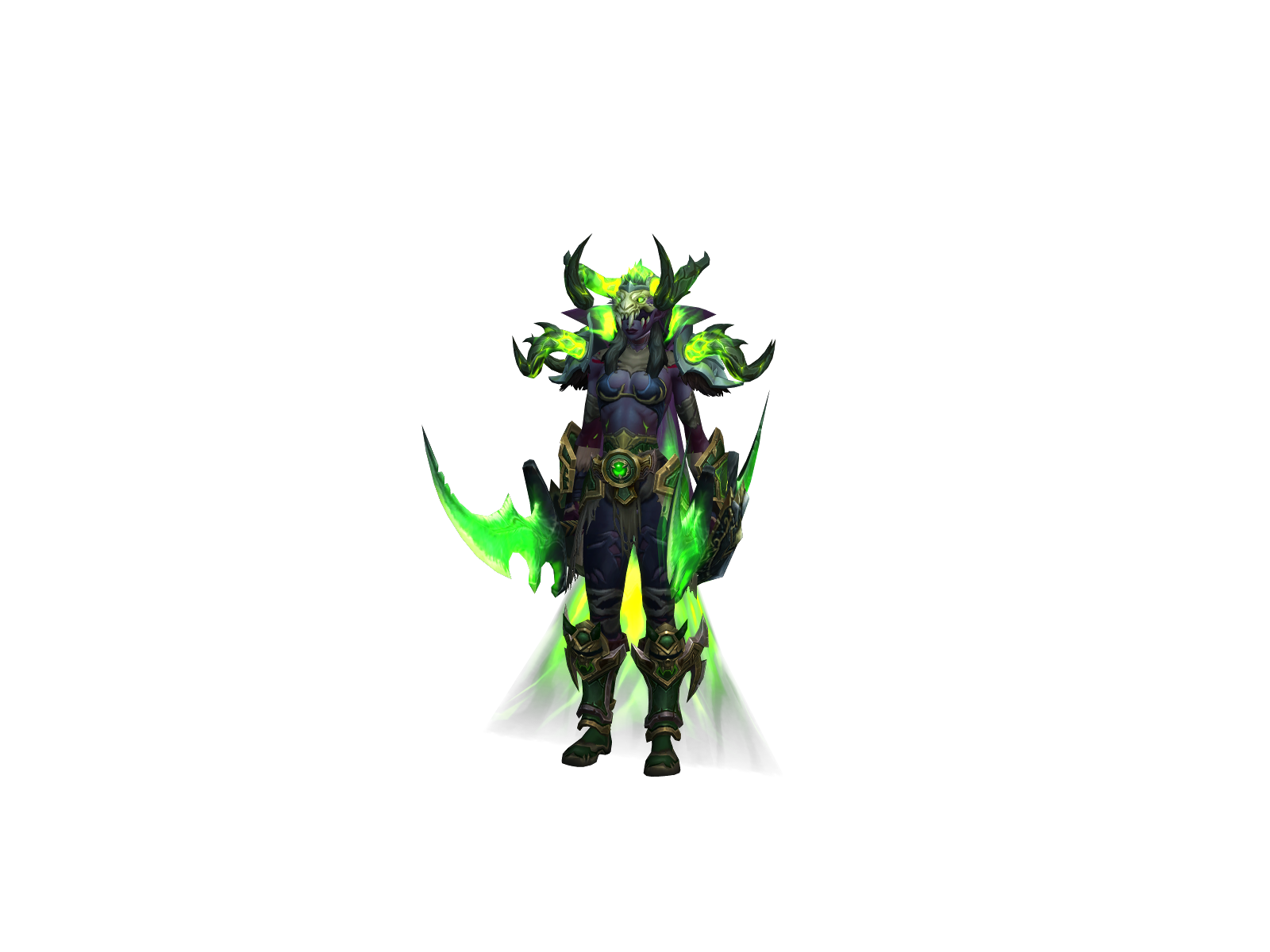 Мангекё 3D character render