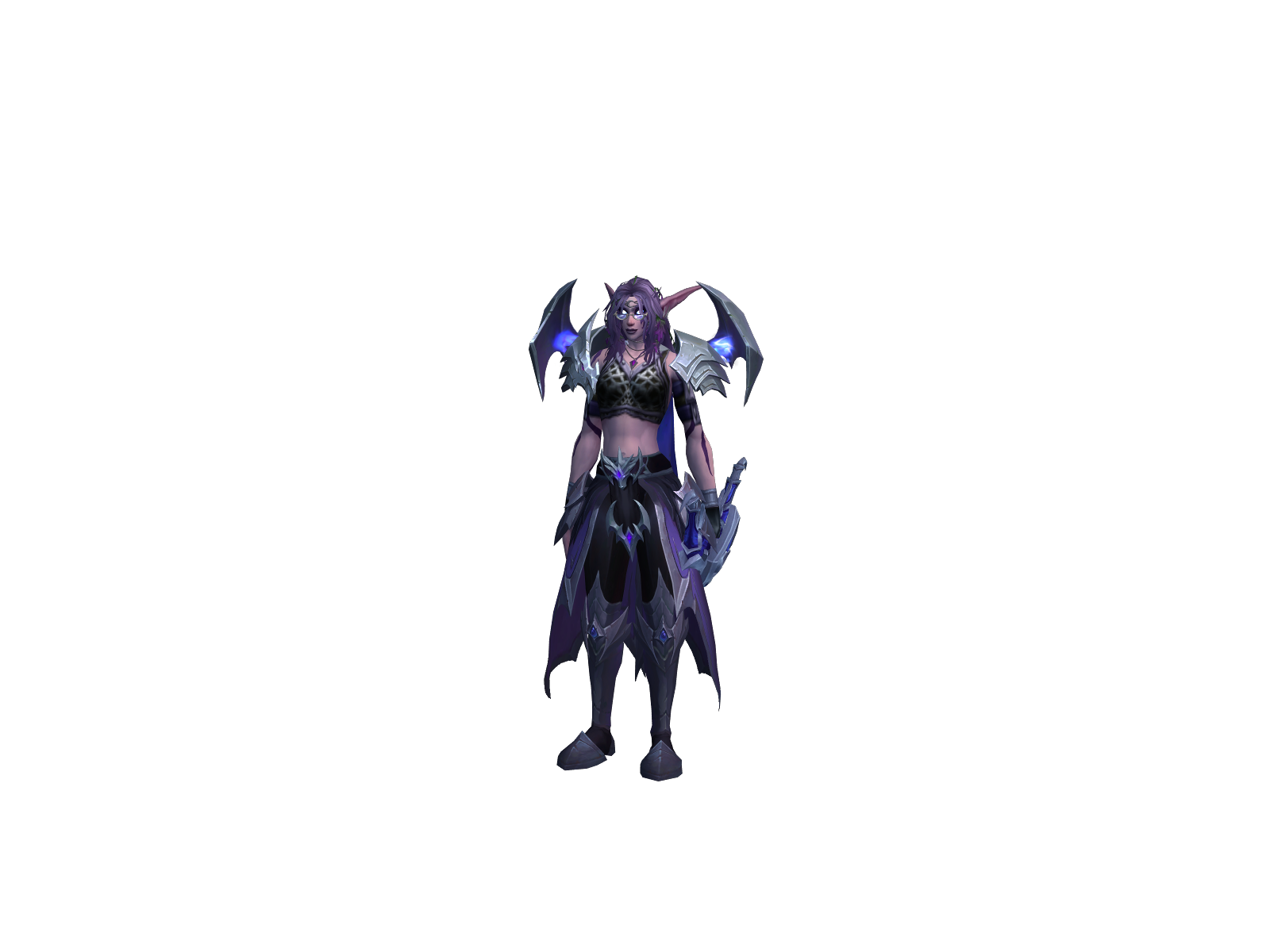 Тэллара 3D character render