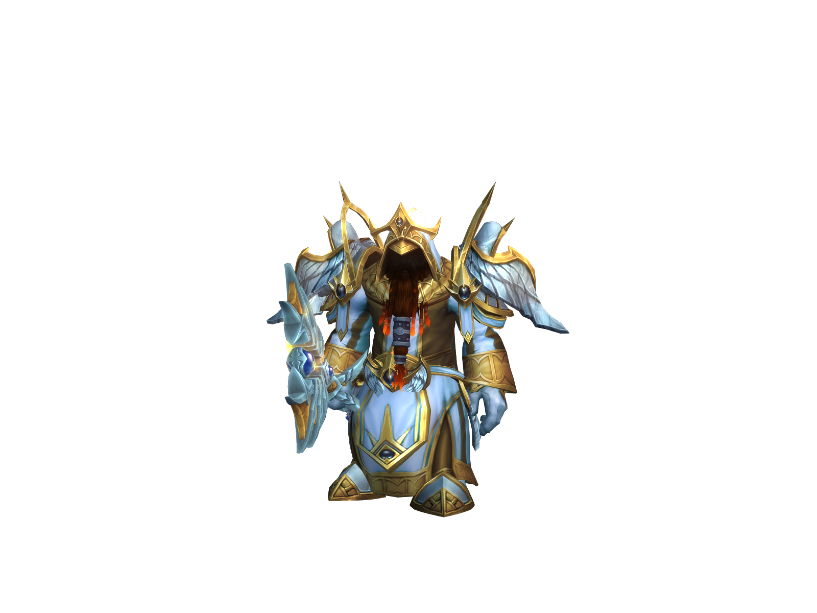 Амфитарит 3D character render