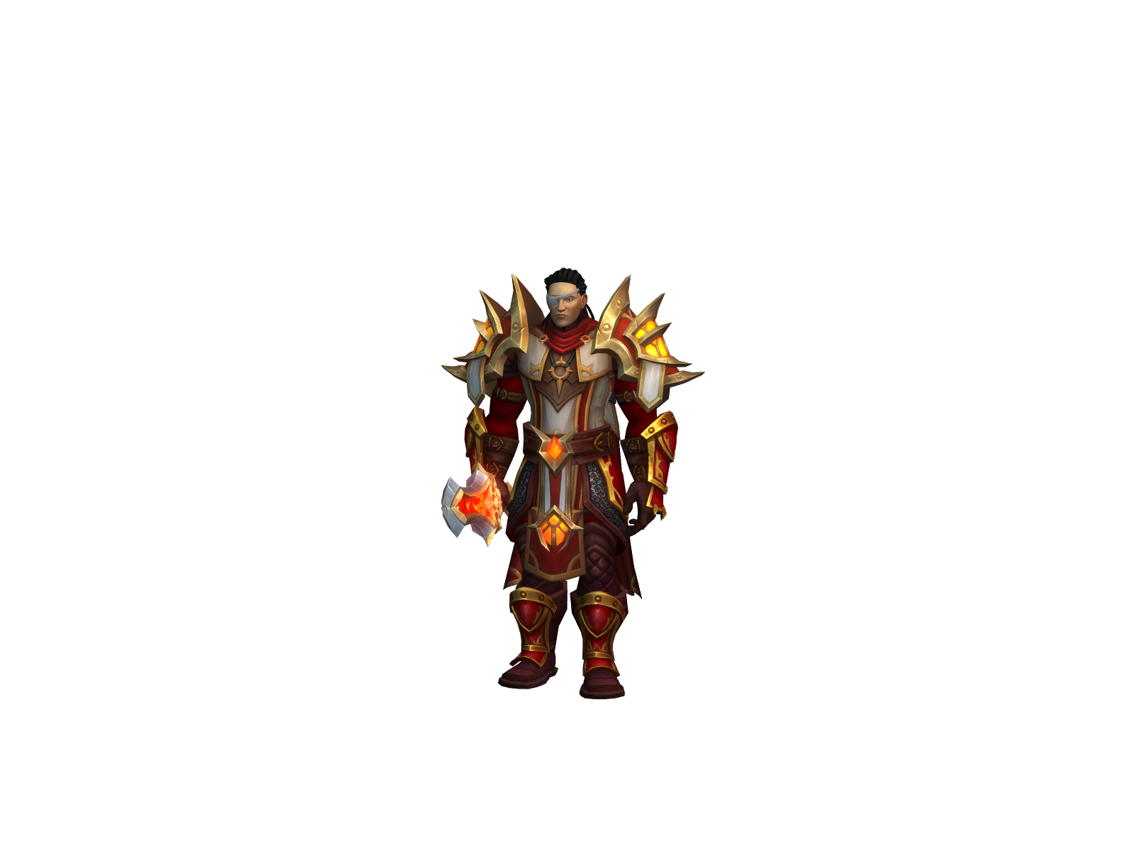 Архигор 3D character render
