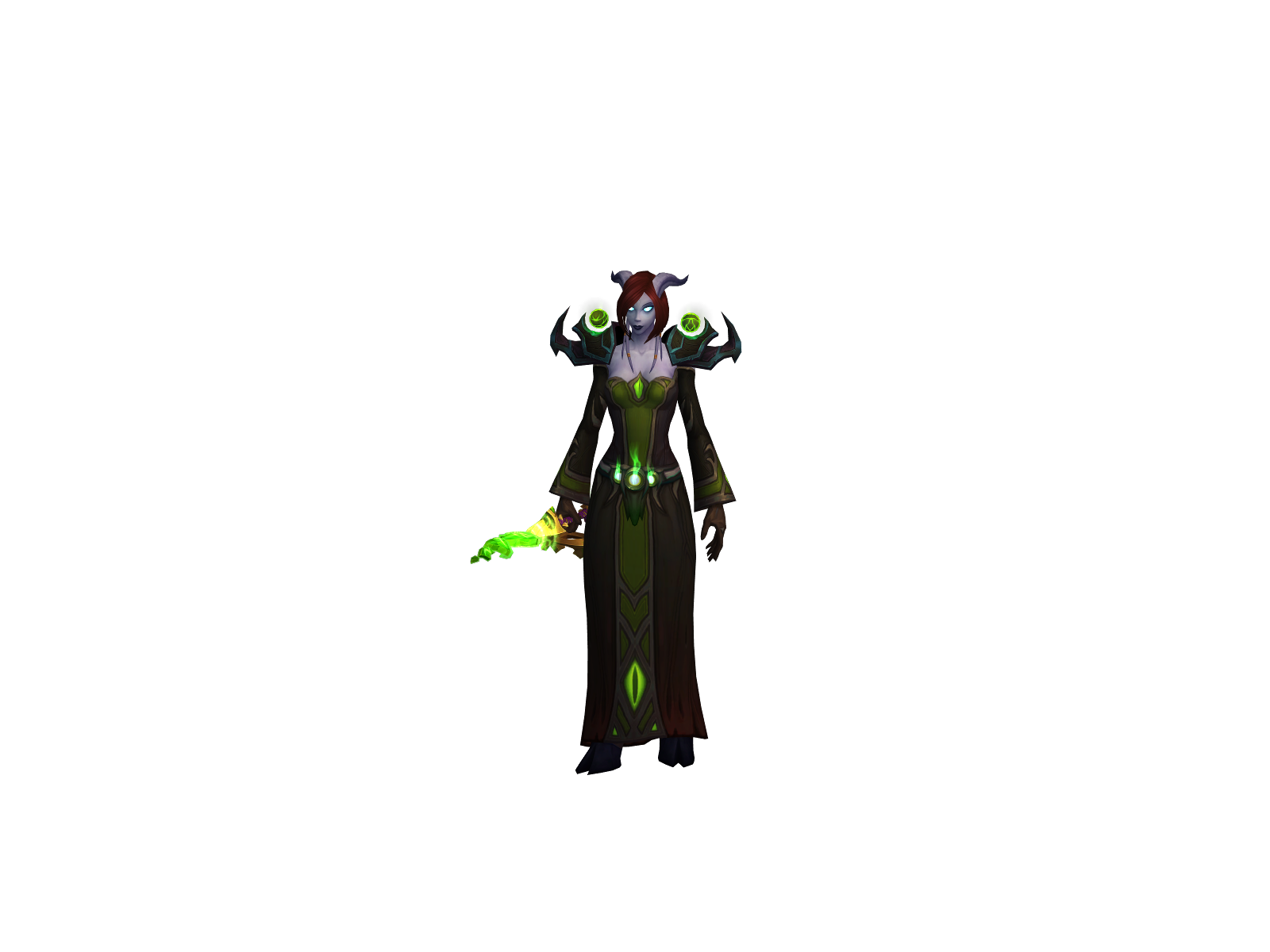 Илиссия 3D character render