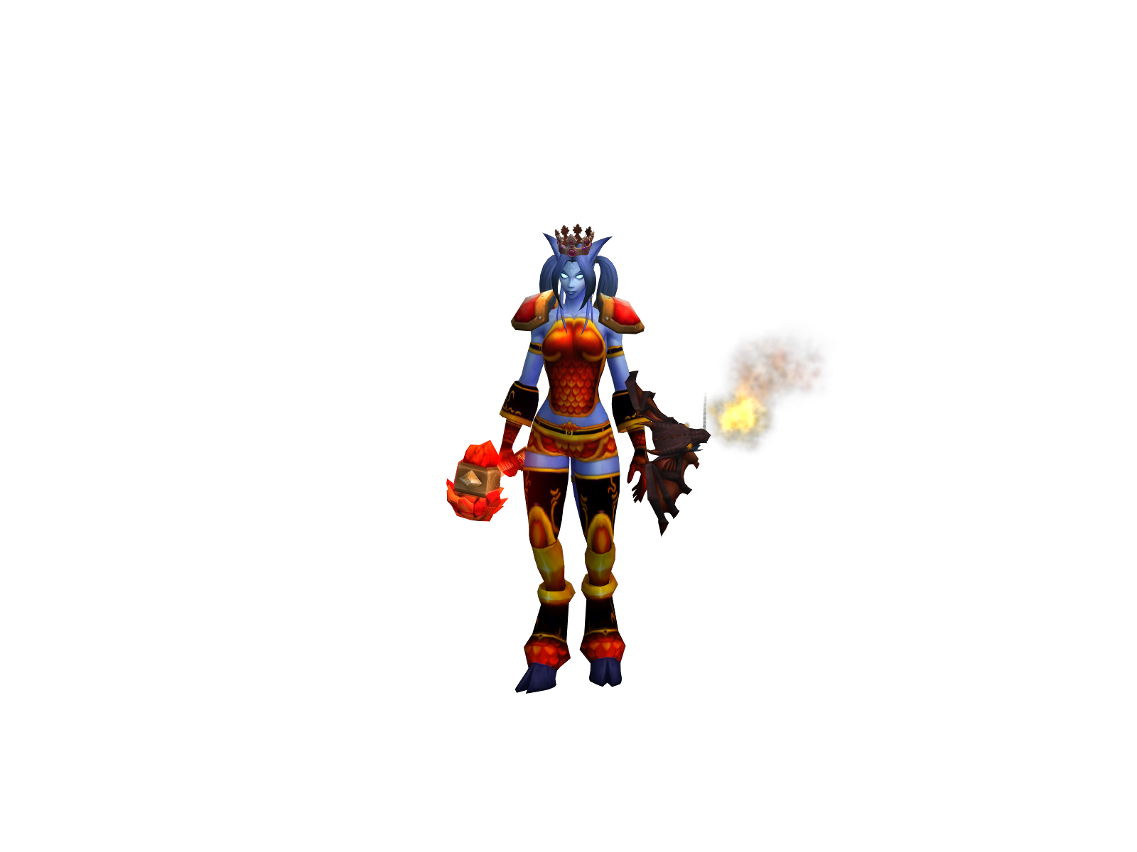 Мураи 3D character render