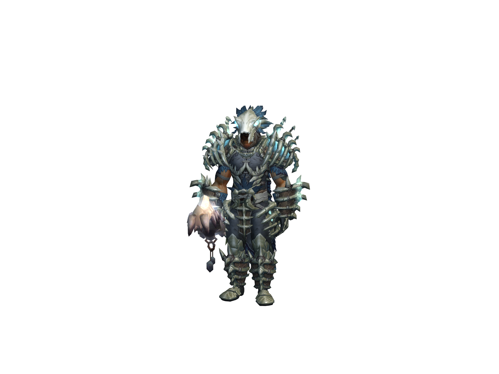 Хейдур 3D character render