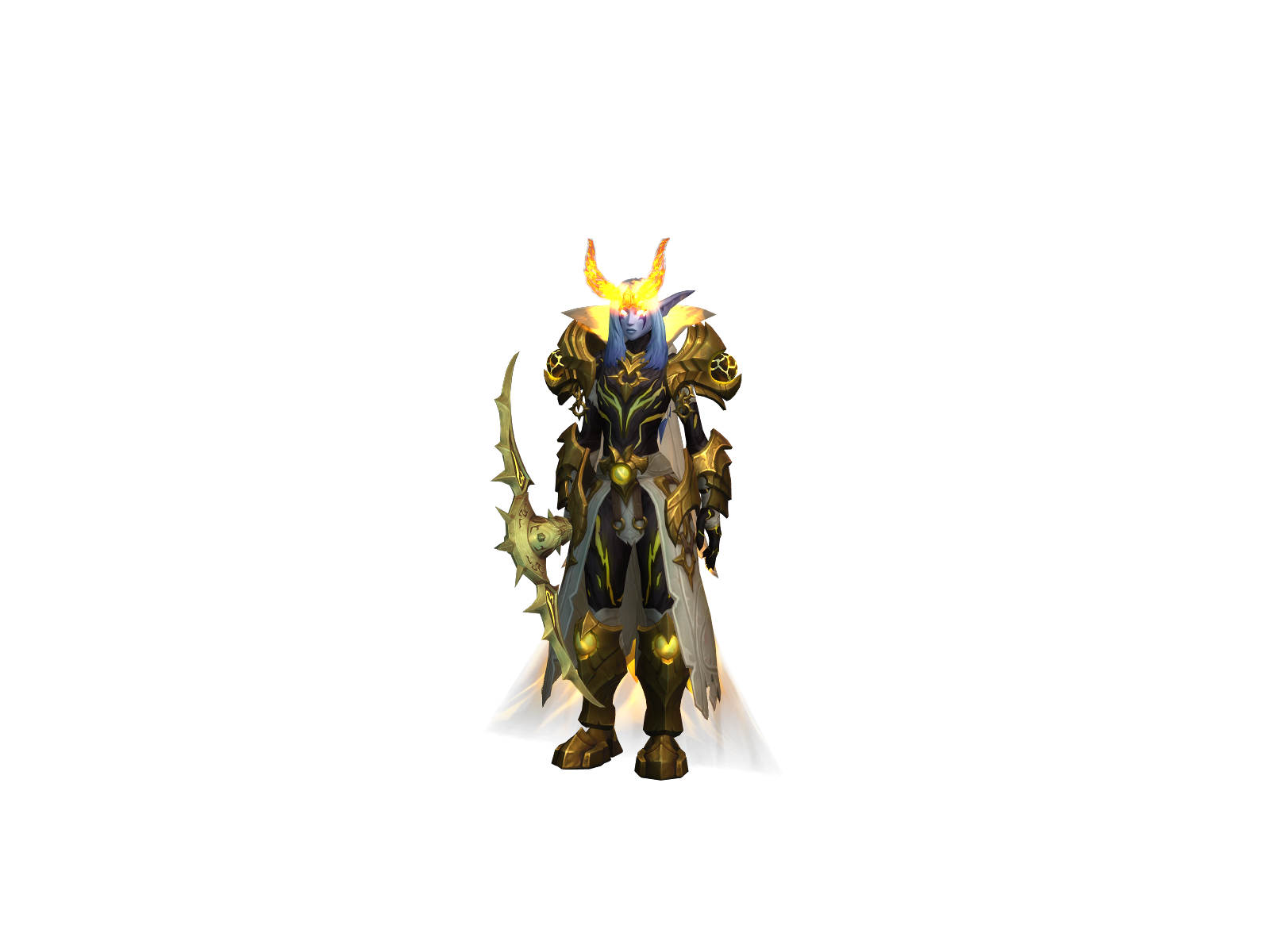 Онага 3D character render