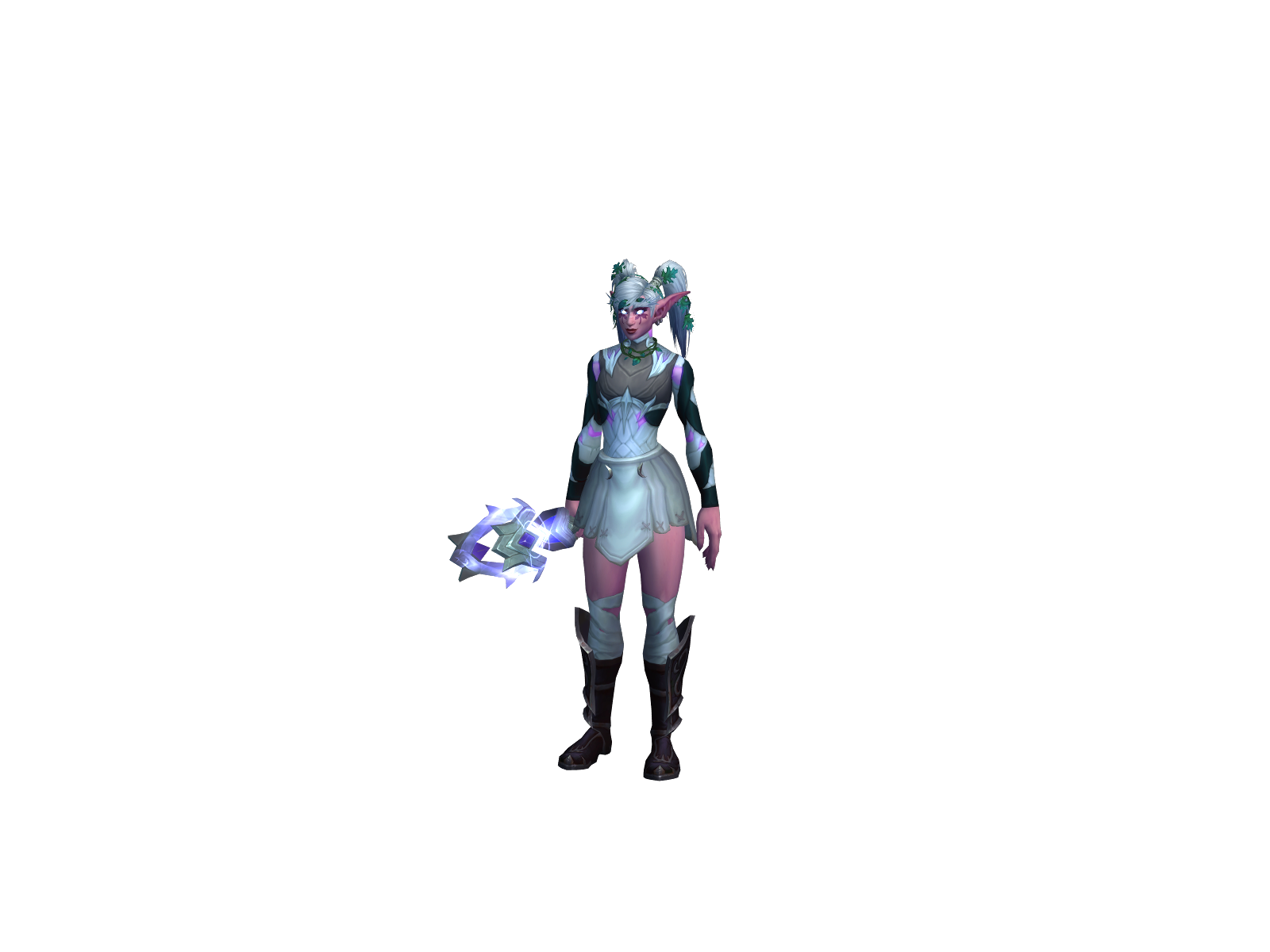 Тилуанка 3D character render