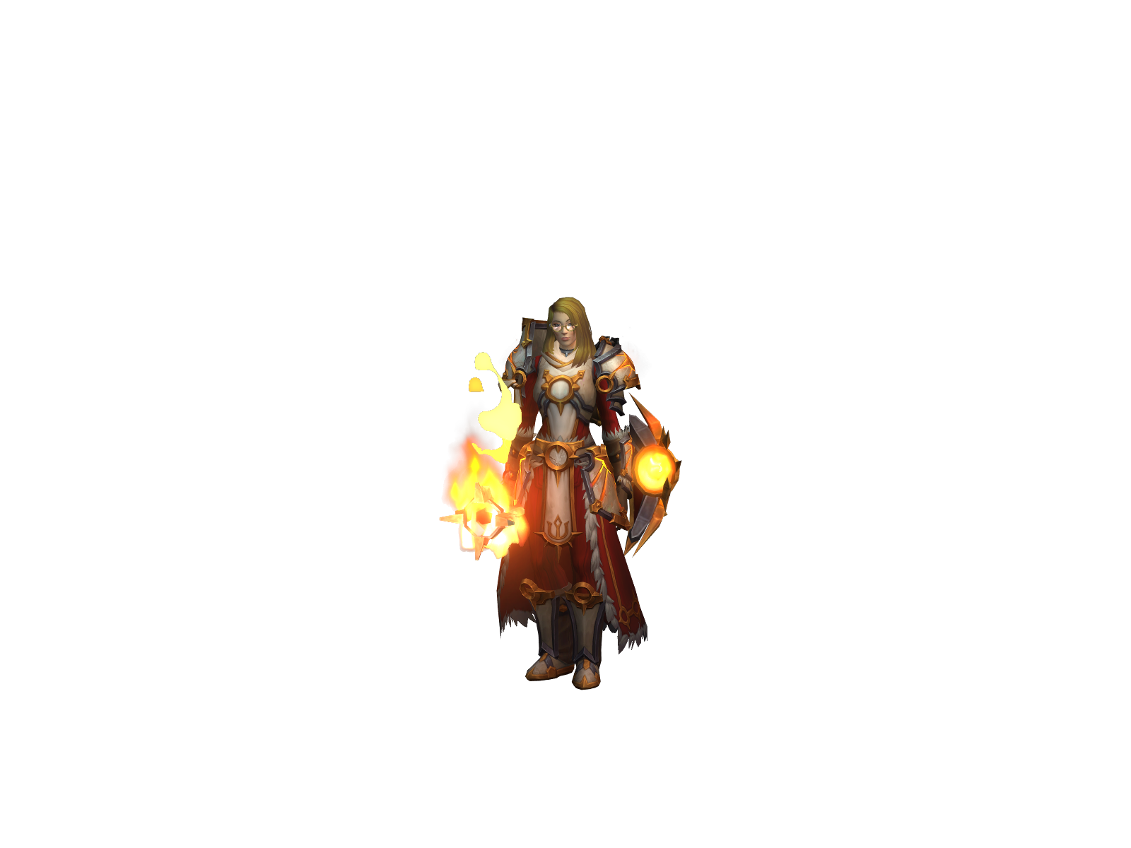 Набожность 3D character render