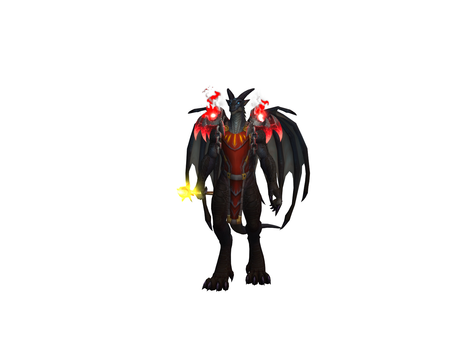 Драконзапада 3D character render