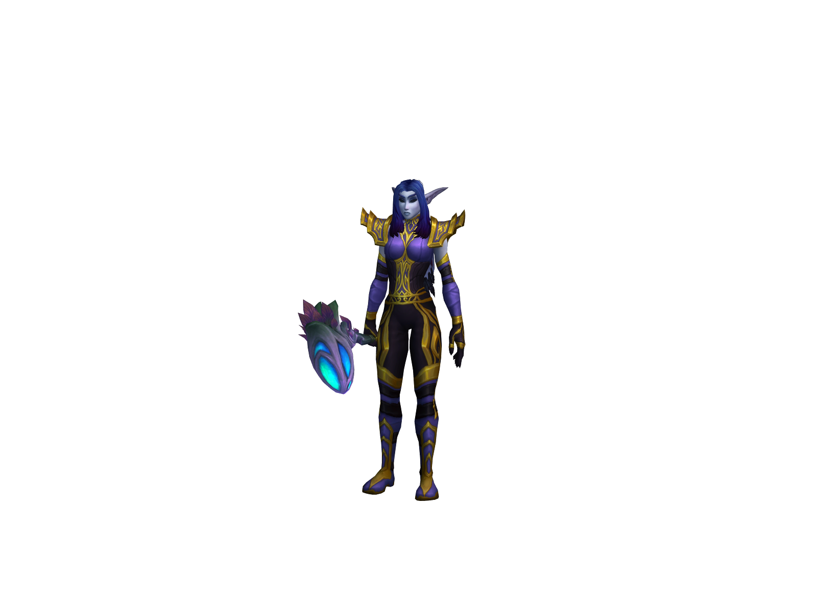 Никсумрия 3D character render