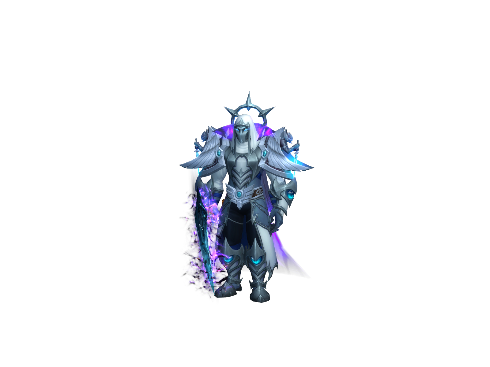 Адскийприст 3D character render