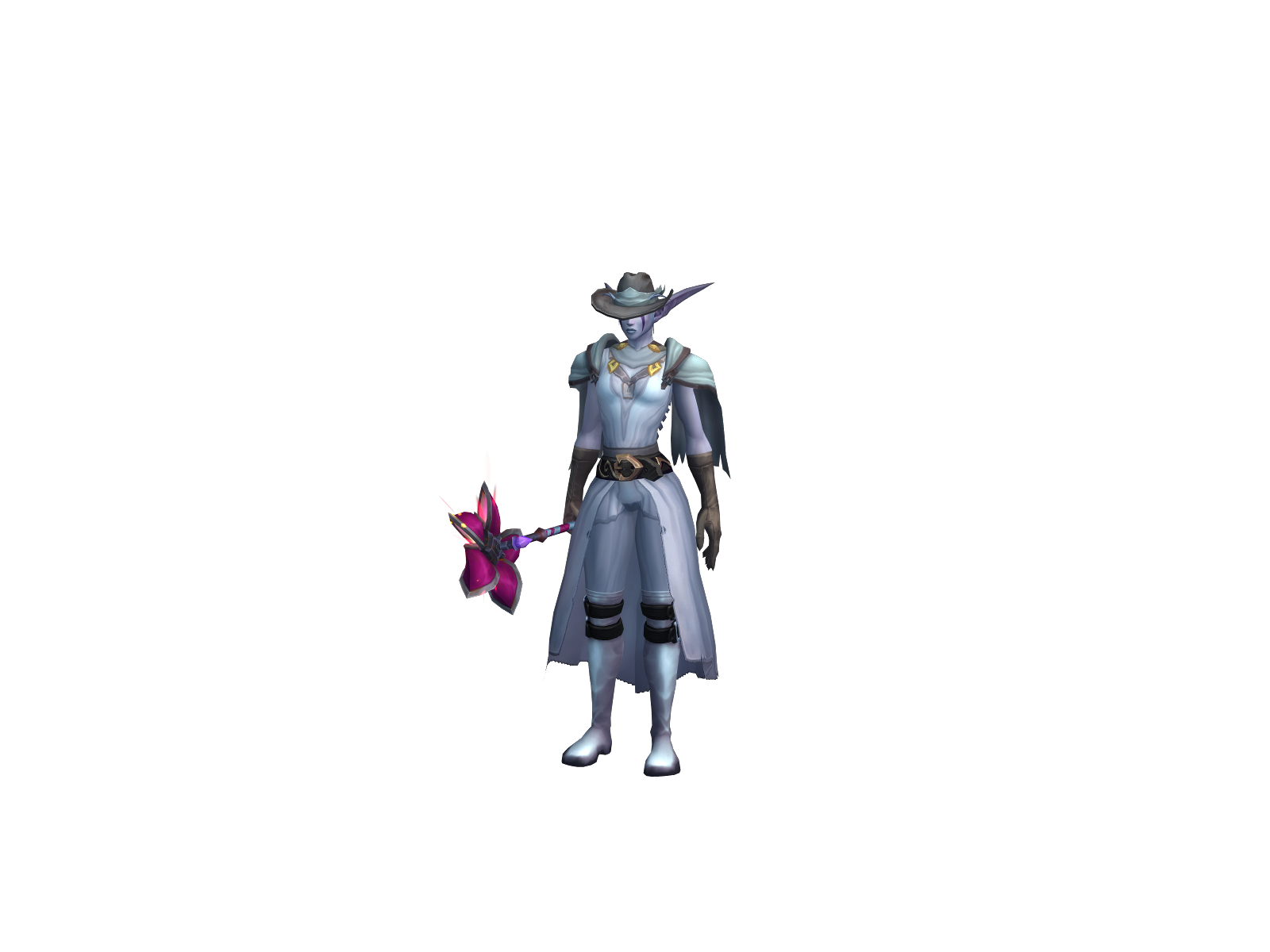 Лолайтни 3D character render