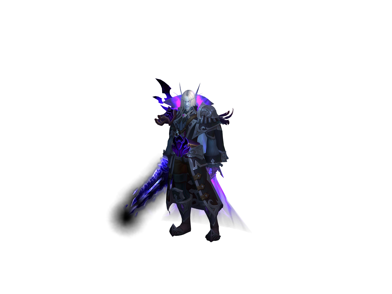 Вистериас 3D character render